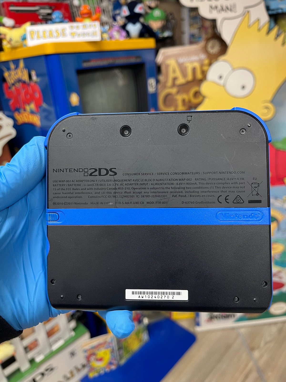 Nintendo 2DS Electric Blue