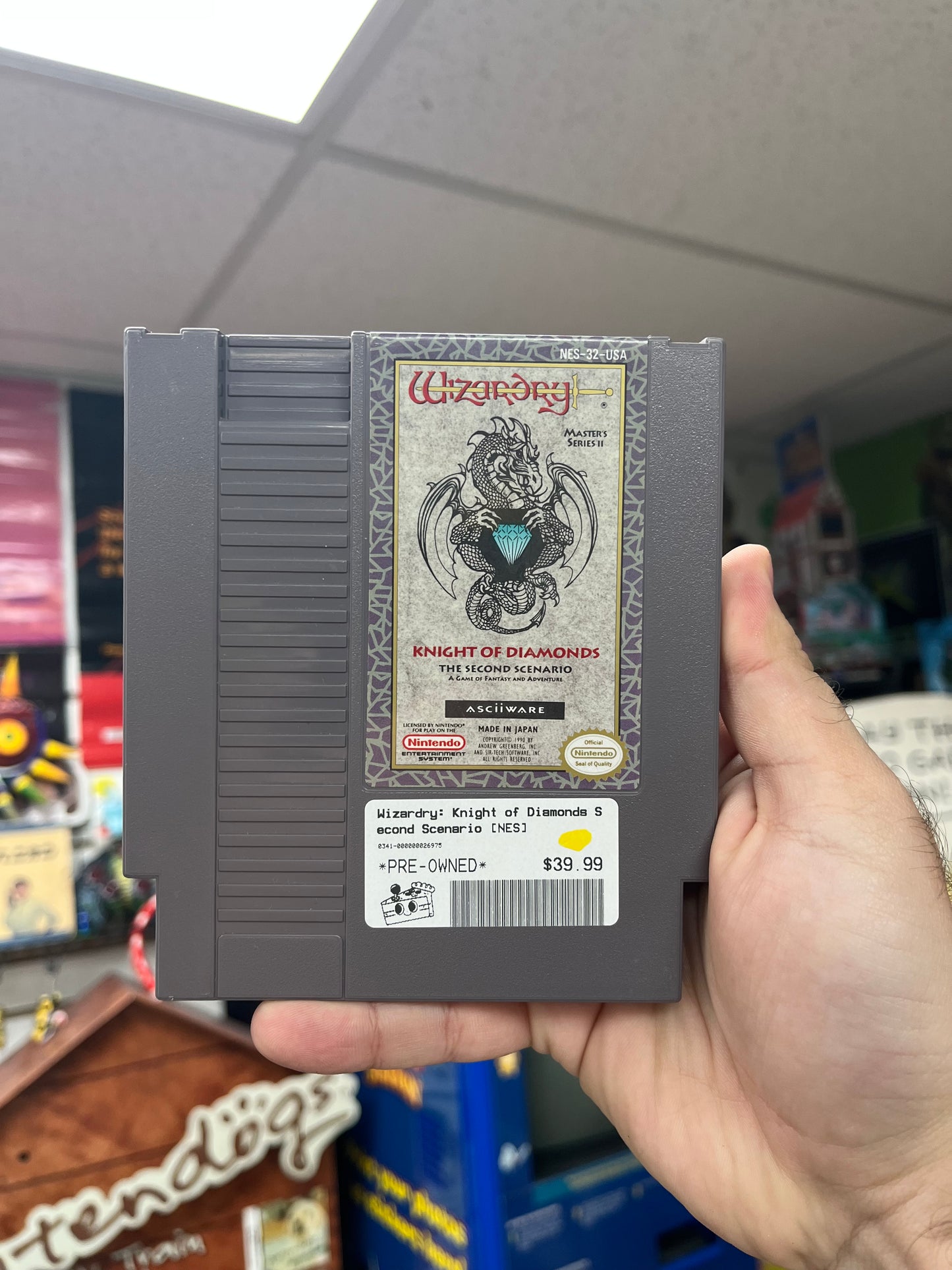 Wizardry: Knight of Diamonds Second Scenario NES