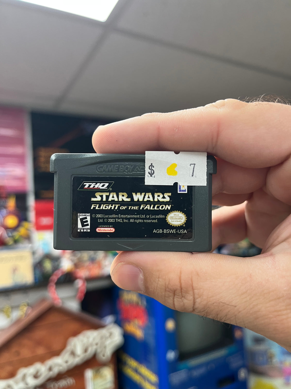 Star Wars Flight of the Falcon GBA