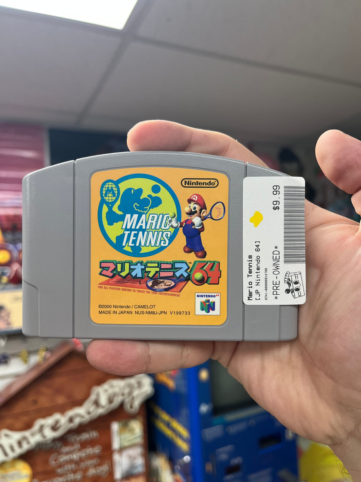 Mario Tennis - JP N64 Loose