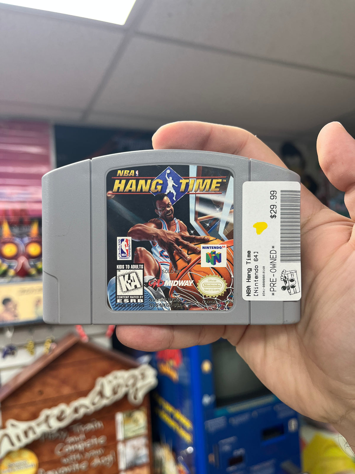 NBA Hang Time - N64 Loose