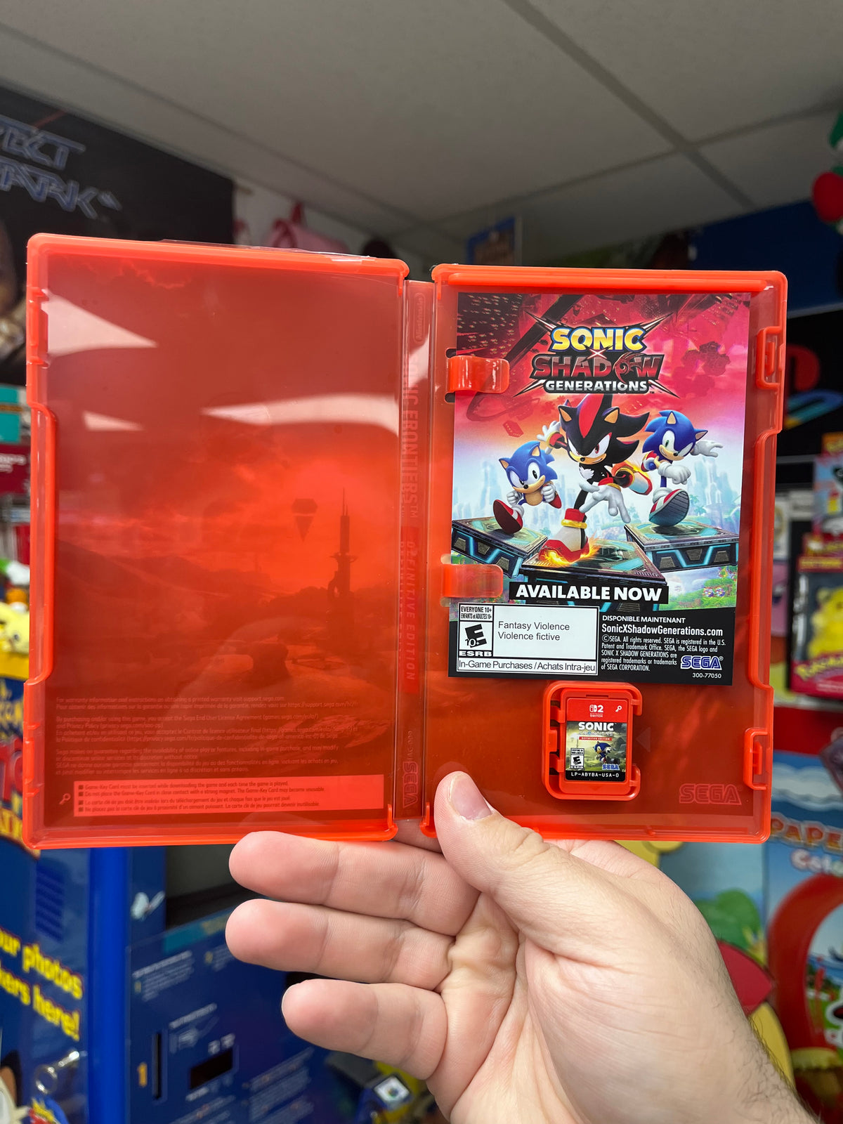 Sonic Frontiers Definitive Edition - Switch 2 CiB