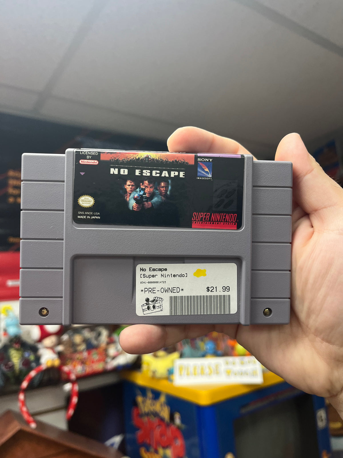 No Escape - SNES Loose