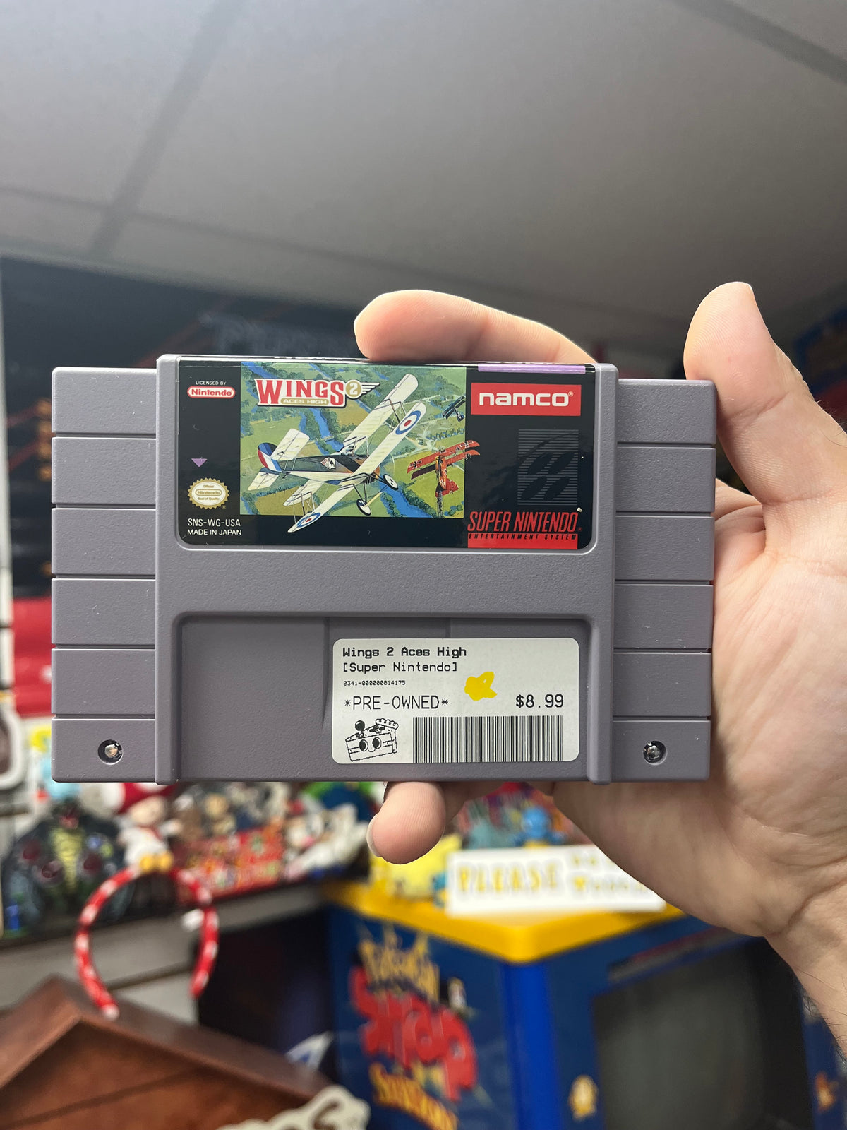 Wings 2 Aces High - SNES Loose
