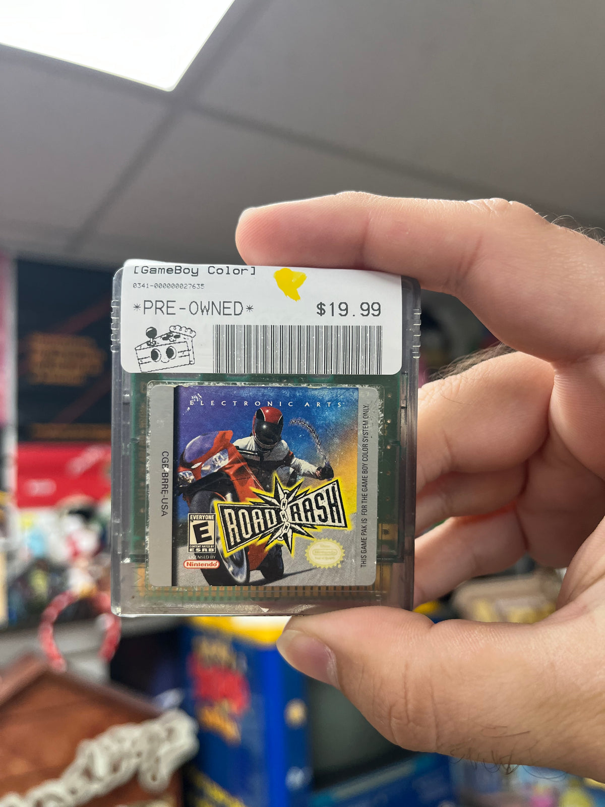 Road Rash - GameBoy Color Loose