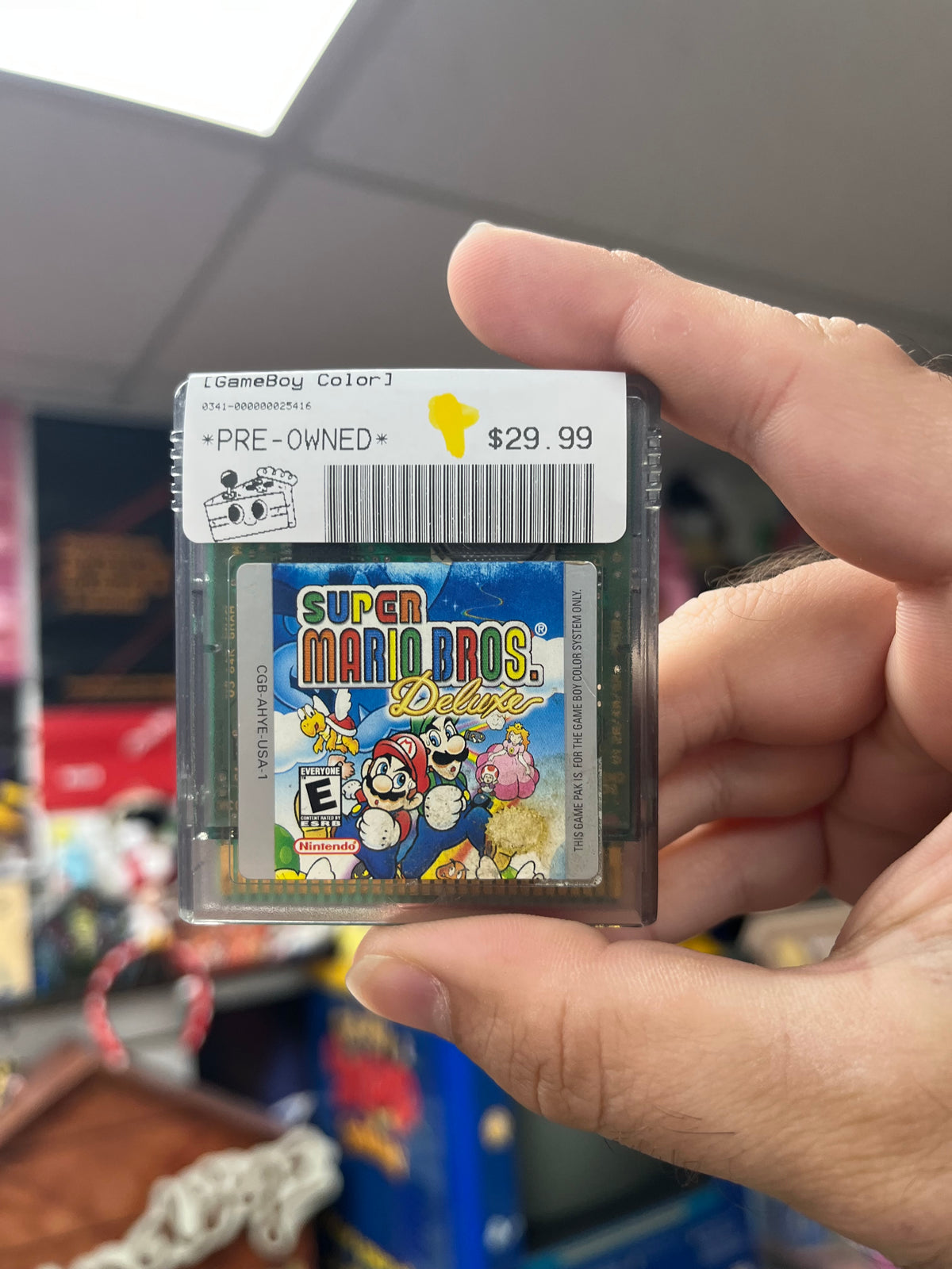 Super Mario Bros. Deluxe - GameBoy Color Loose