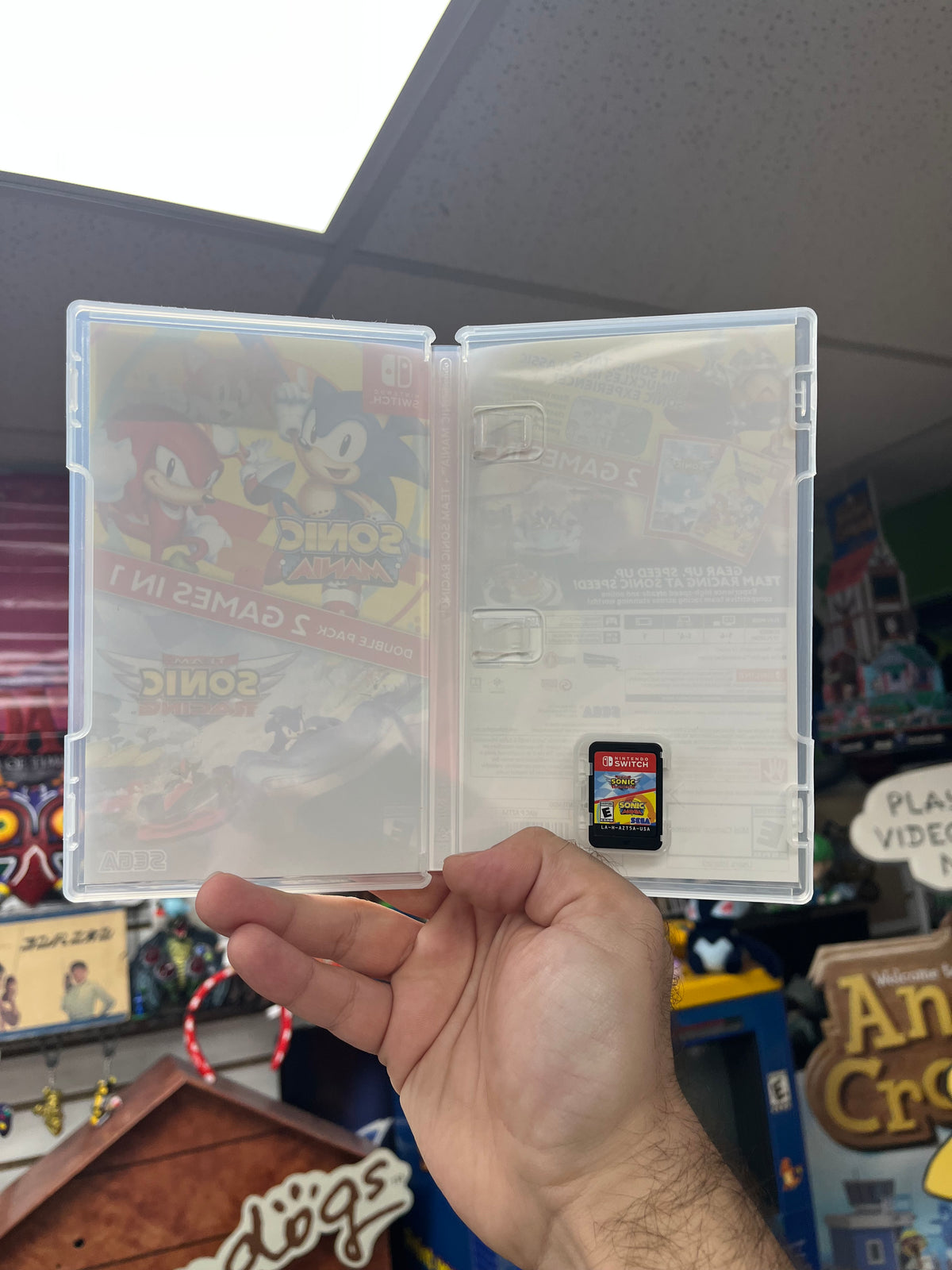Sonic Mania + Team Sonic Racing - Switch CiB