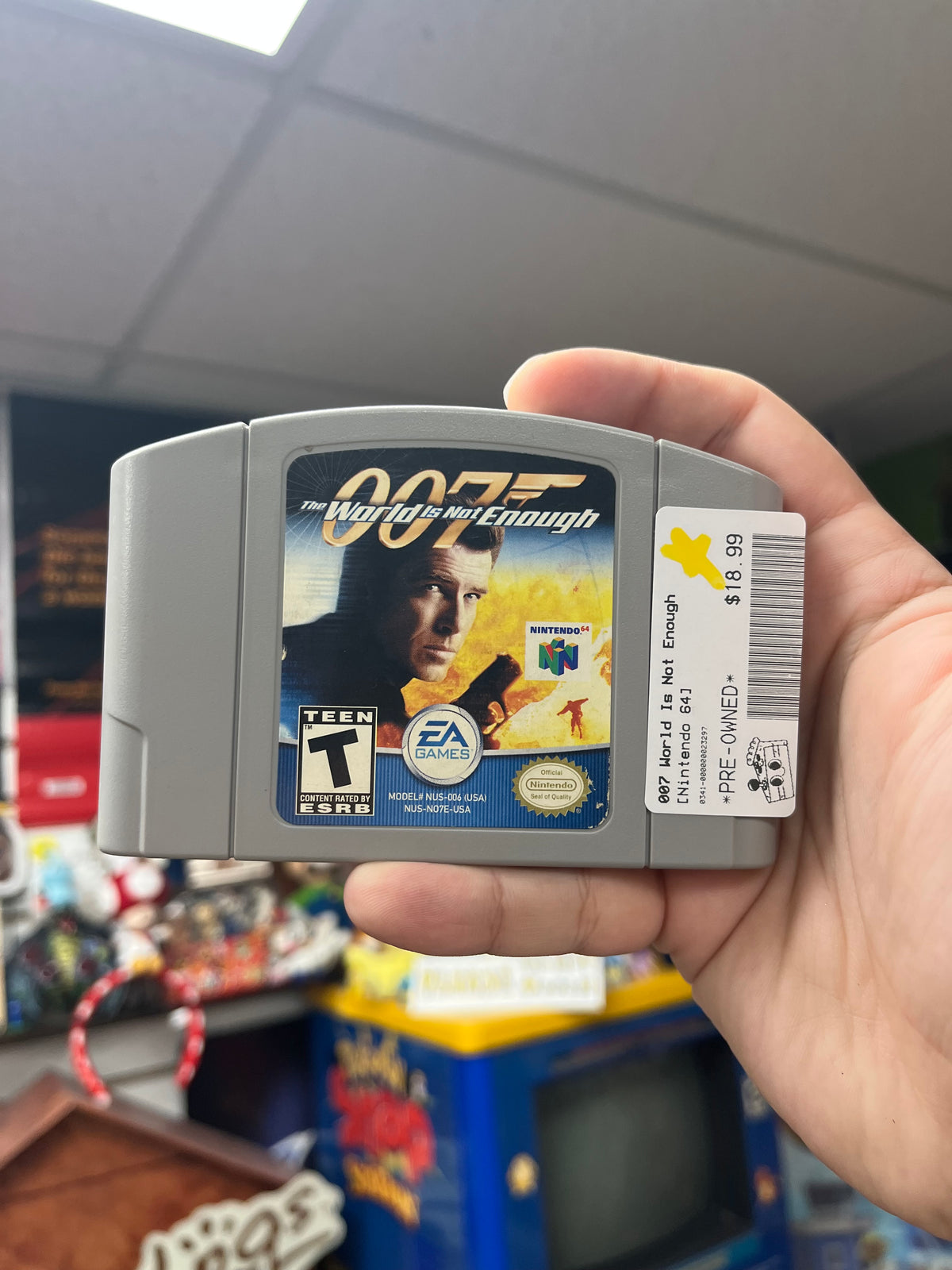 007 World is Not Enough - N64 Loose