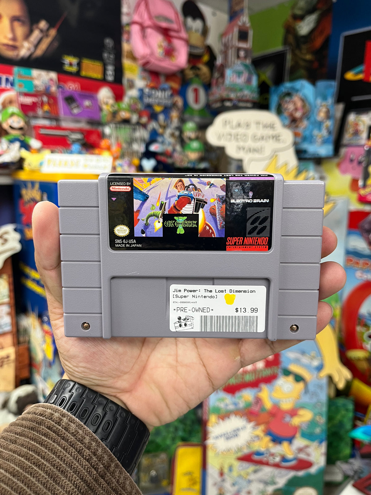 Jim Power: The Lost Dimension - SNES Loose