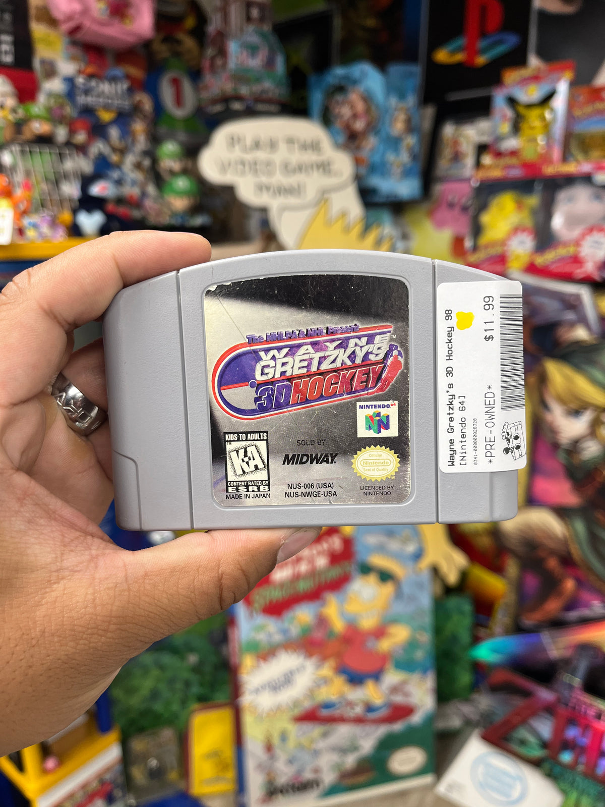 Wayne Gretzky's 3D Hockey 98 - N64 Loose