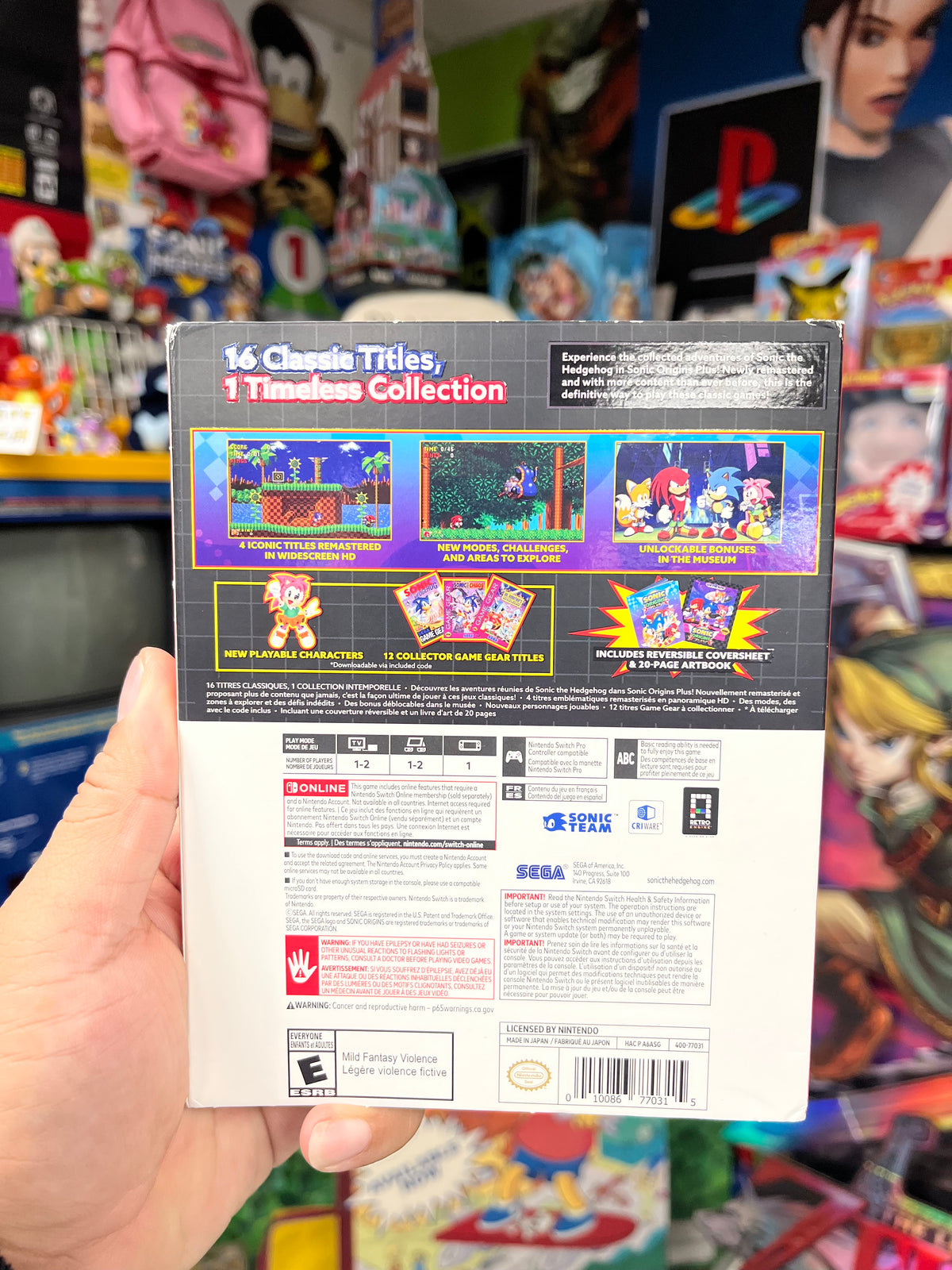 Sonic Origins Plus - Switch CiB