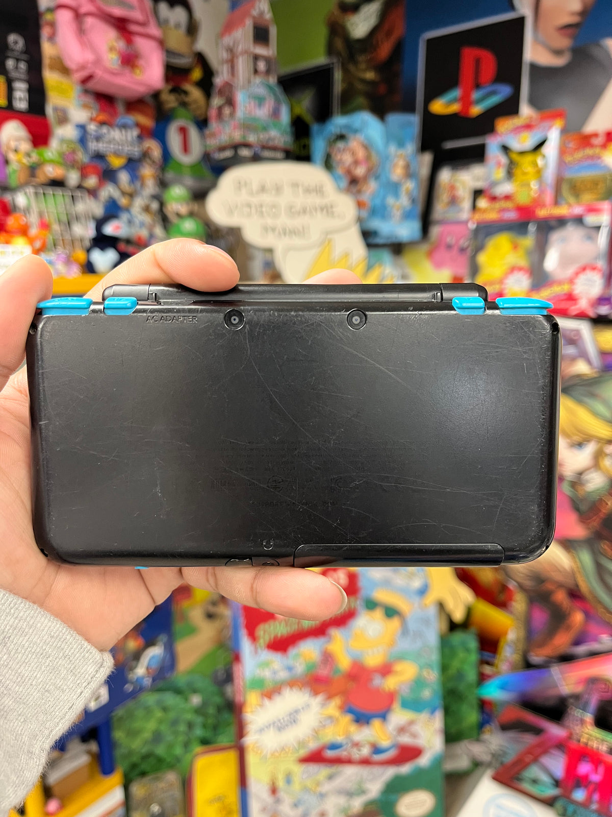 New 2DS XL Black + Turquoise