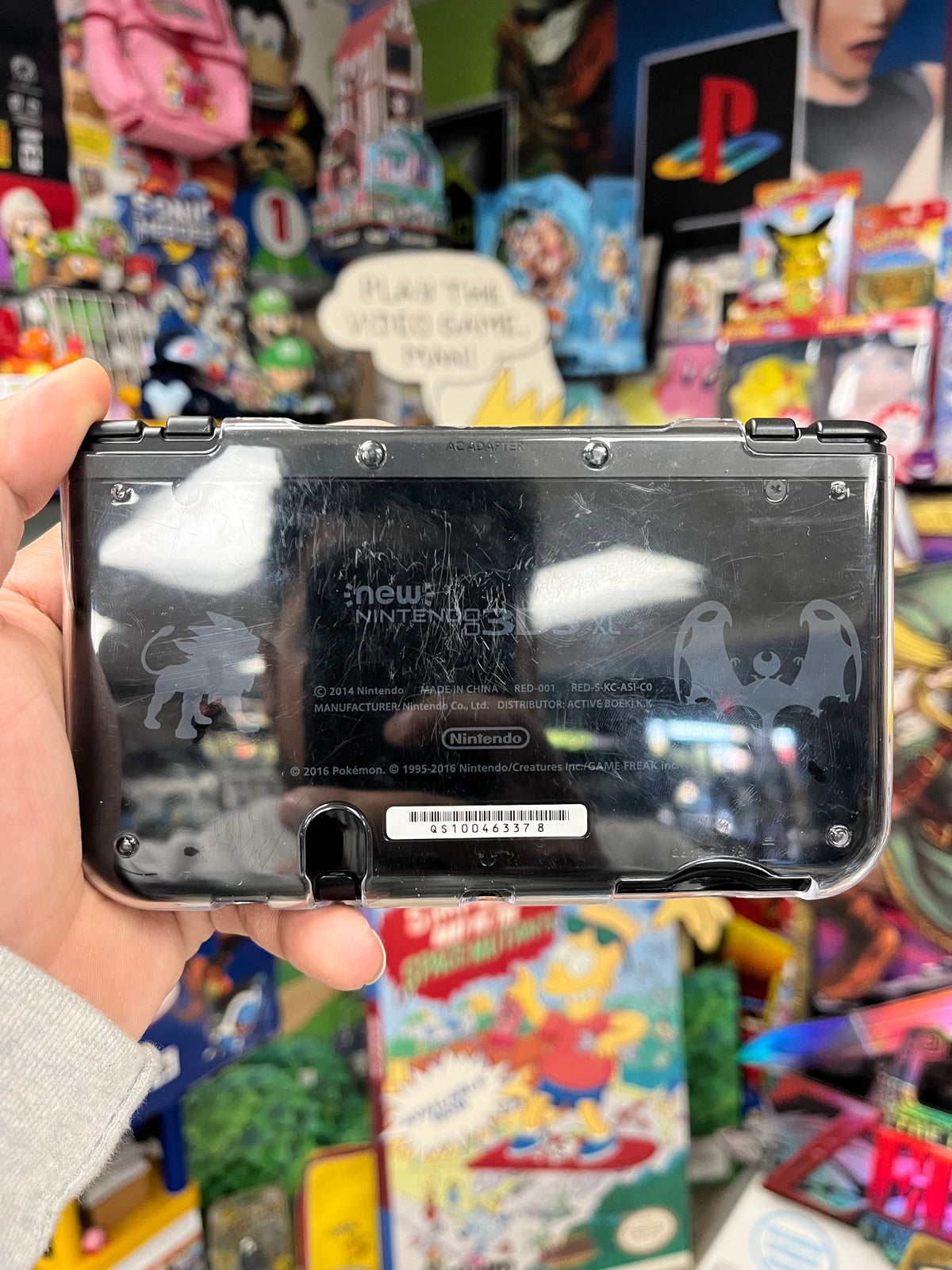 New 3DSXL Solgaleo & Lunala Black Edition