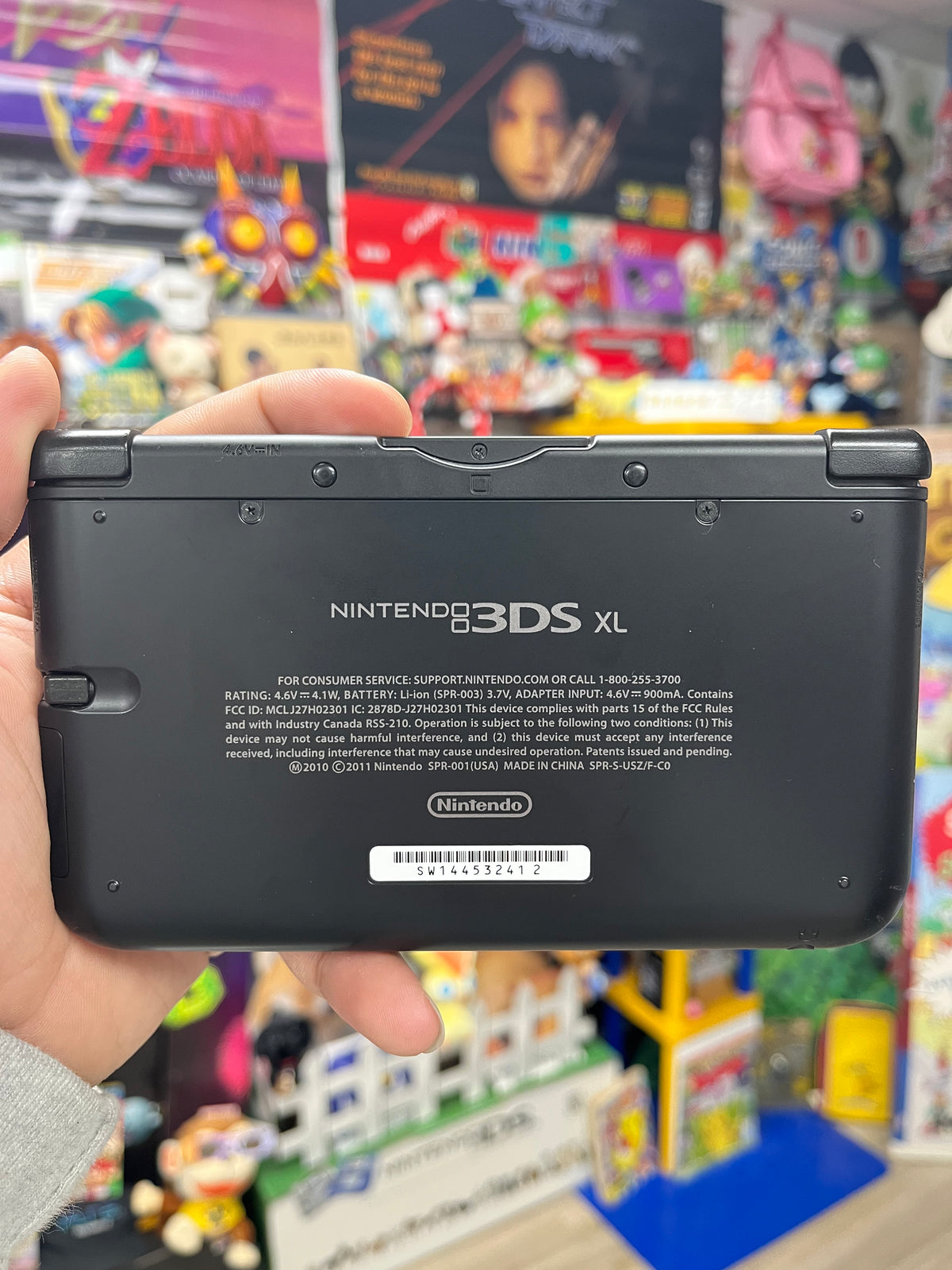 3DSXL Black