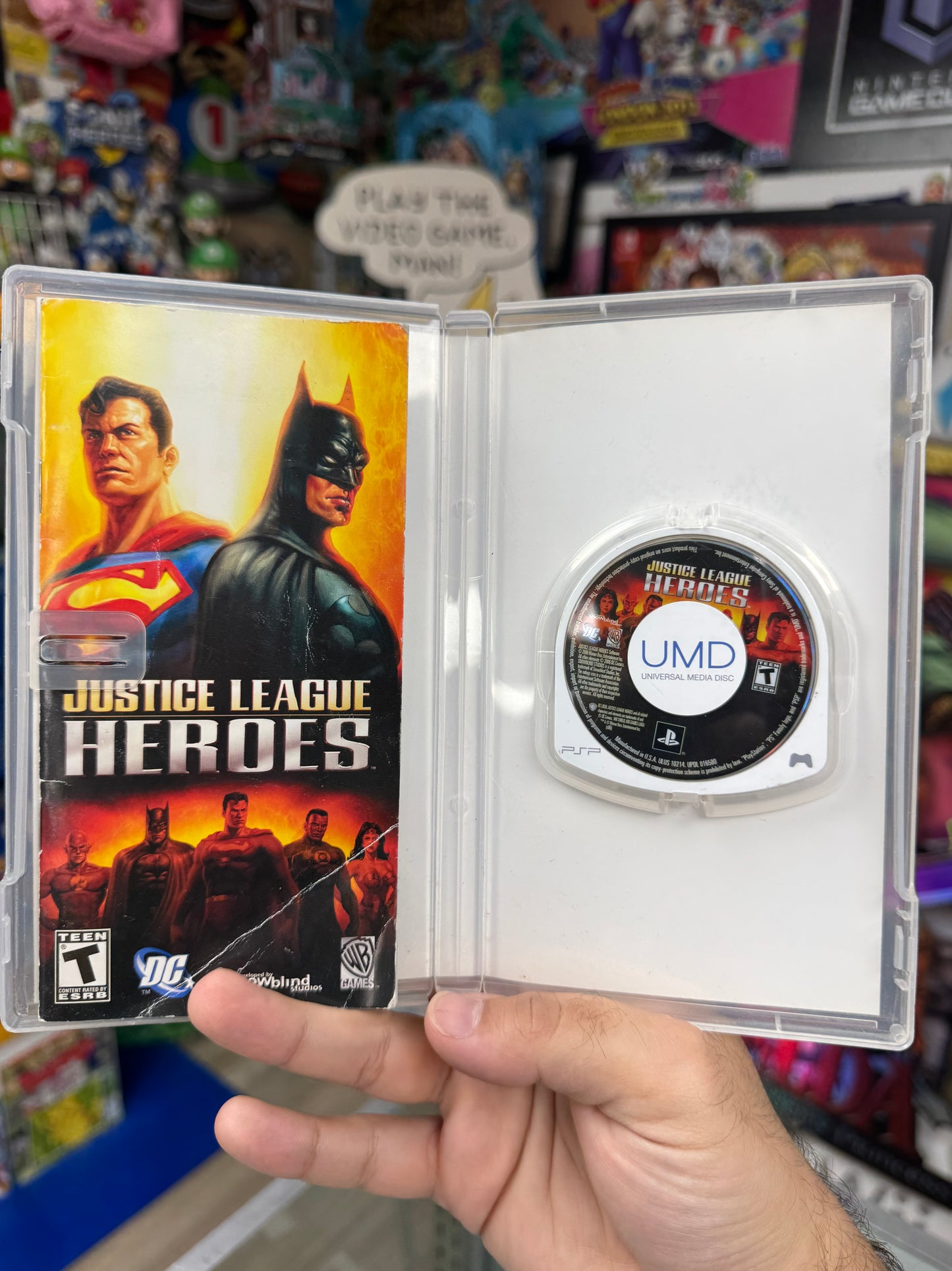Justice League Heroes PSP