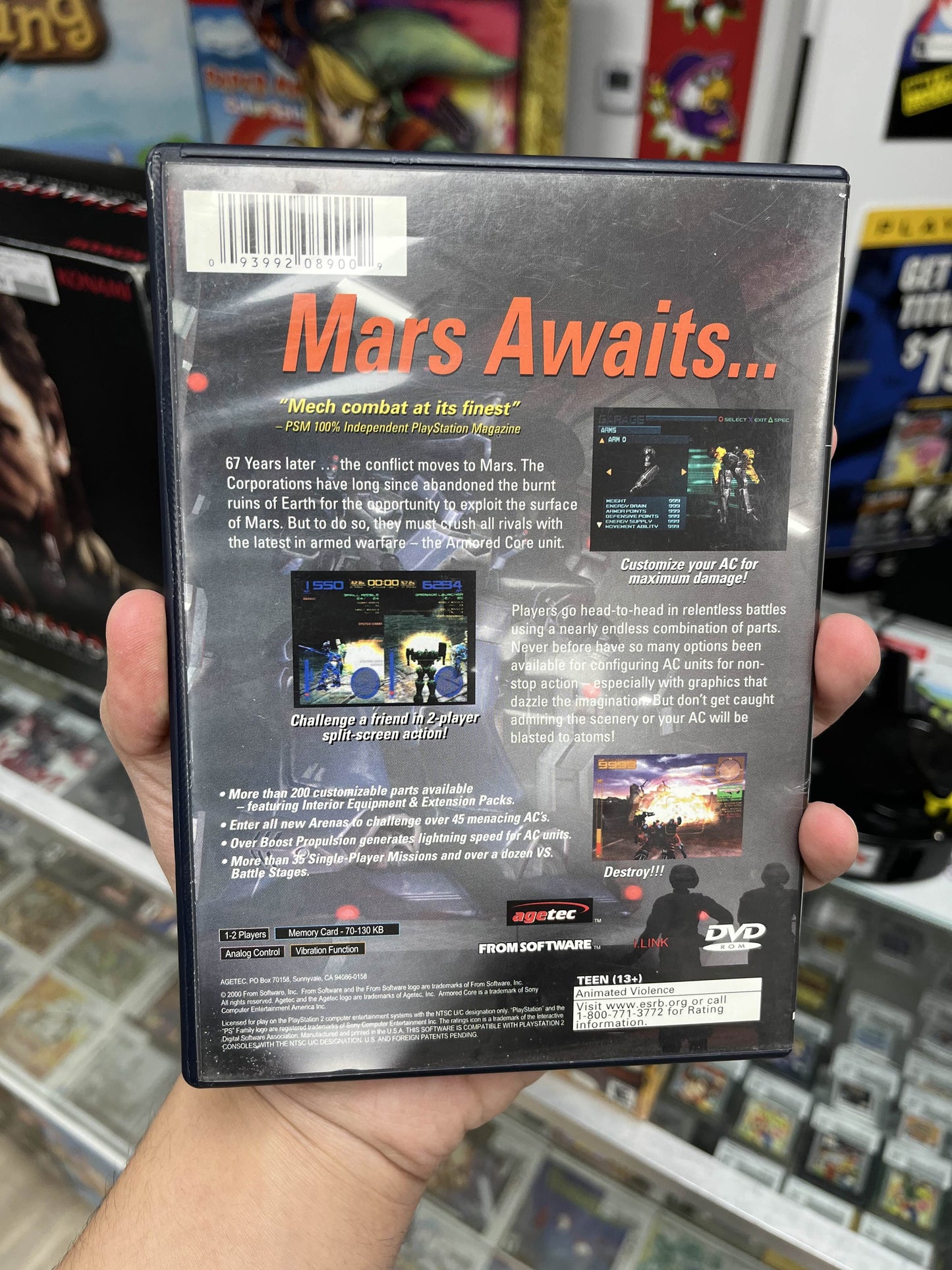 Armored Core 2 PS2 Complete!