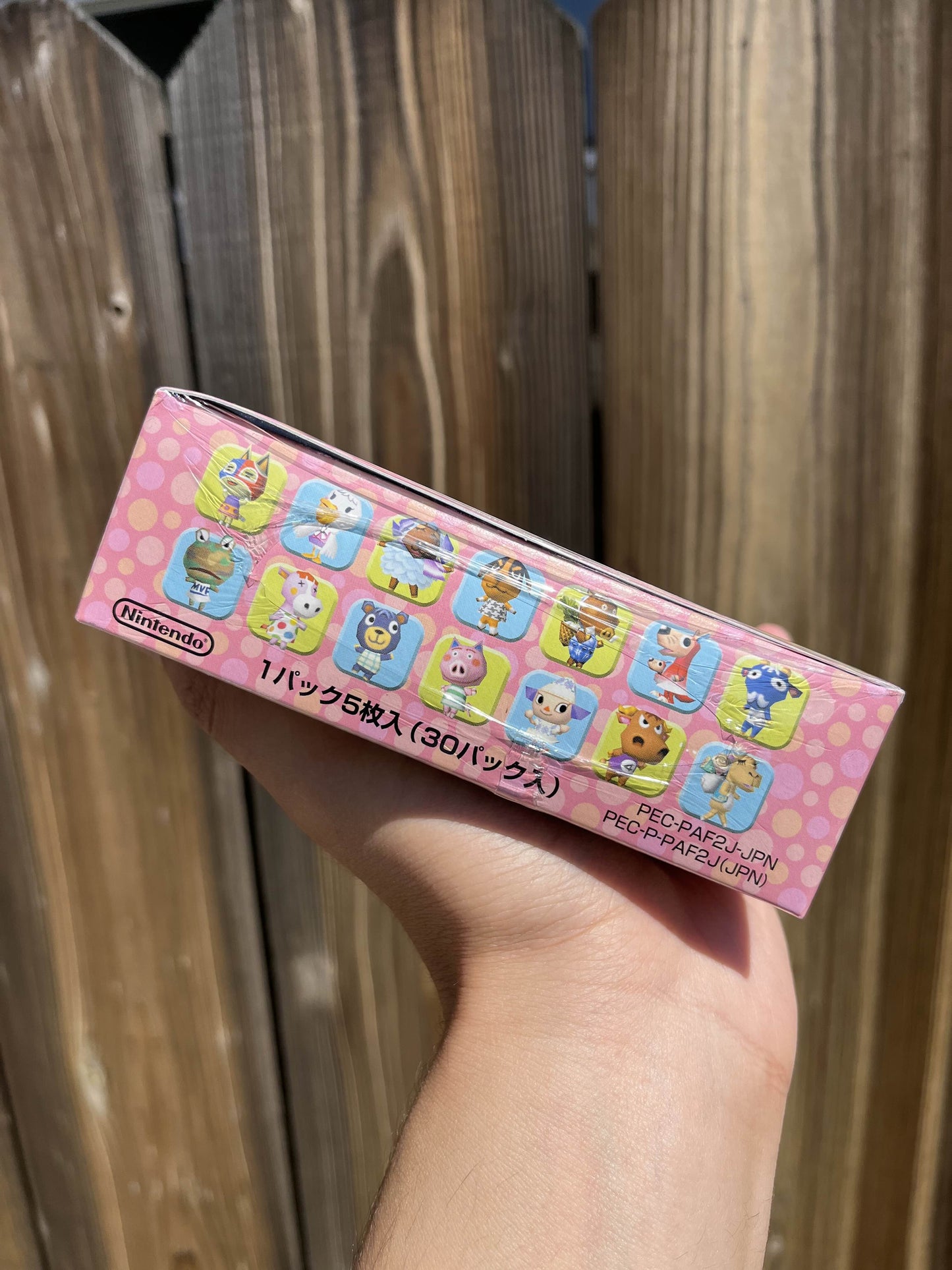 Animal Crossing Japanese E-Reader Card Booster Box (SEALED - 30 PACKS!)