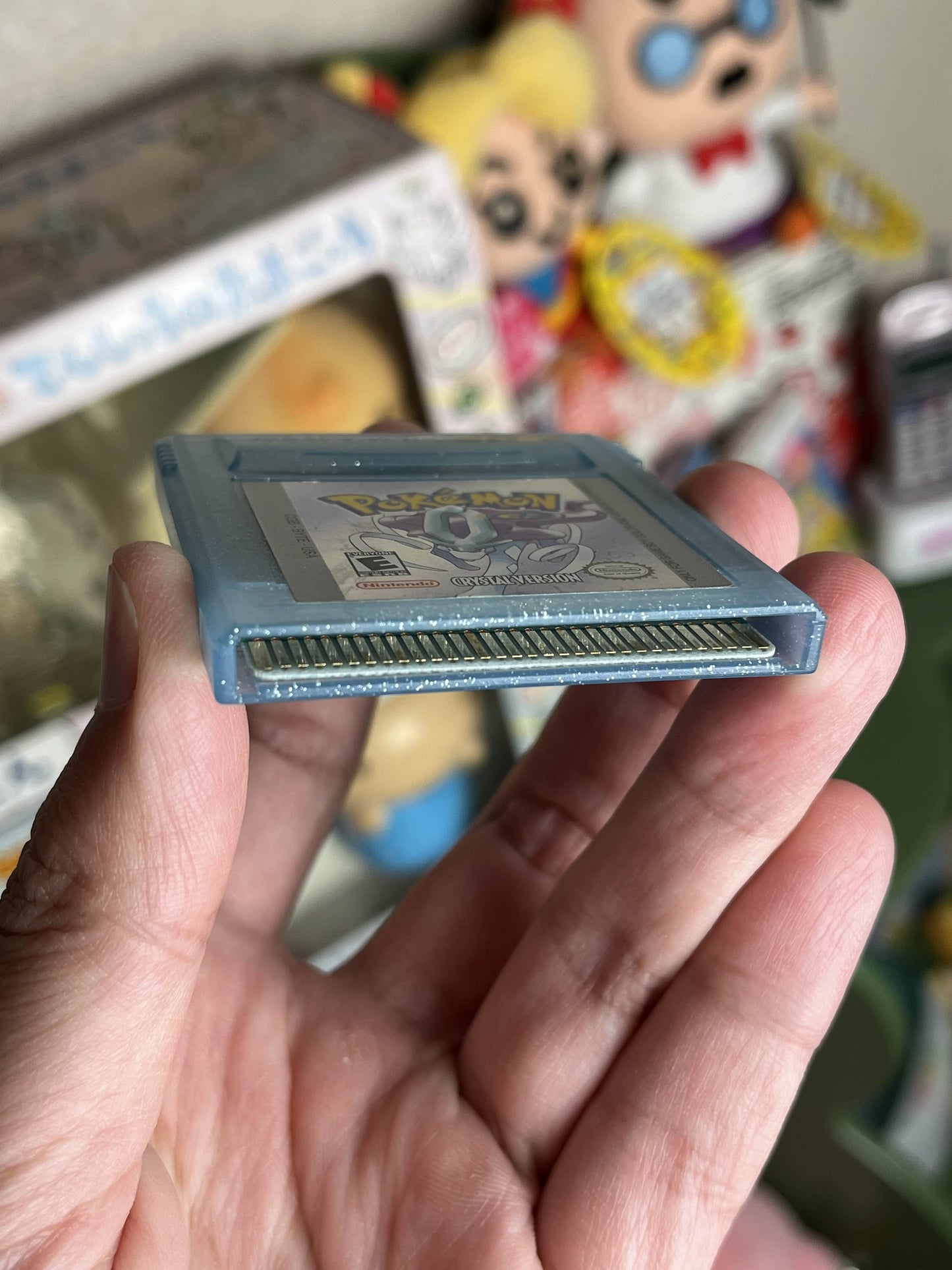 Pokemon Crystal GameBoy Color Clean Authentic