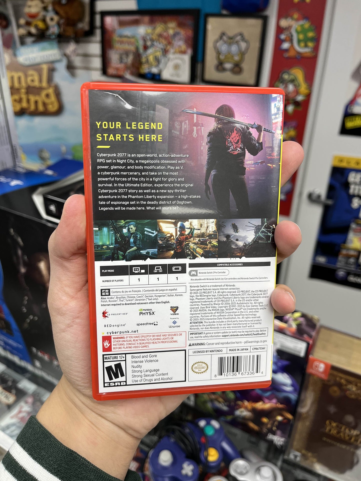 Cyberpunk Nintendo Switch 2 Complete