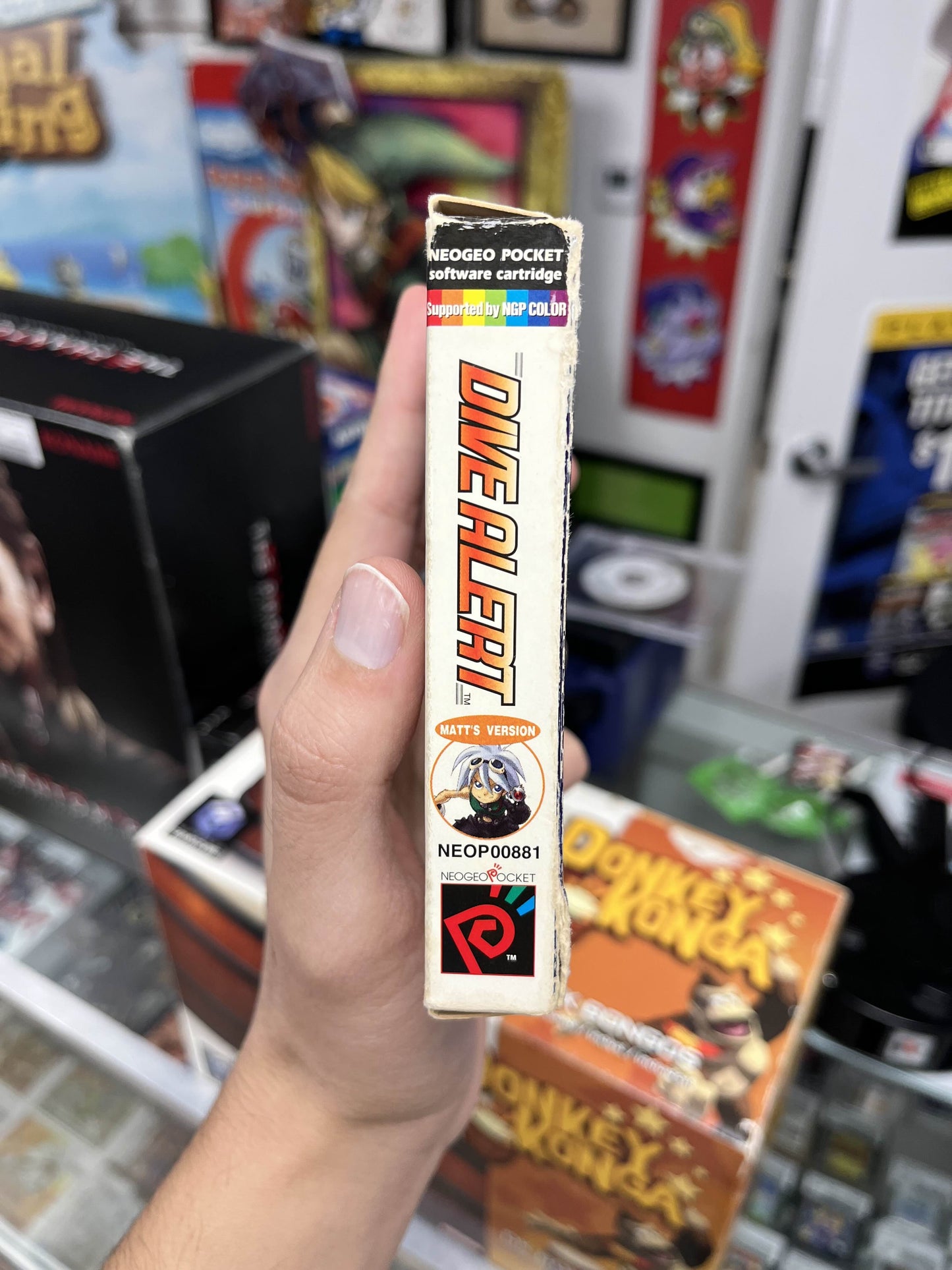 Dive Alert Matt's Version Neo Geo Pocket Color Complete RARE