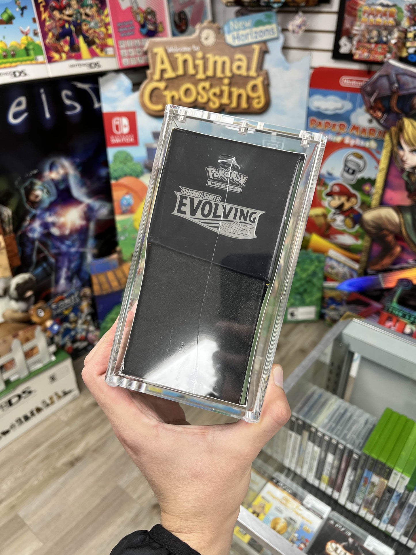 Pokemon Evolving Skies ETB Sealed W/ Box Protector!