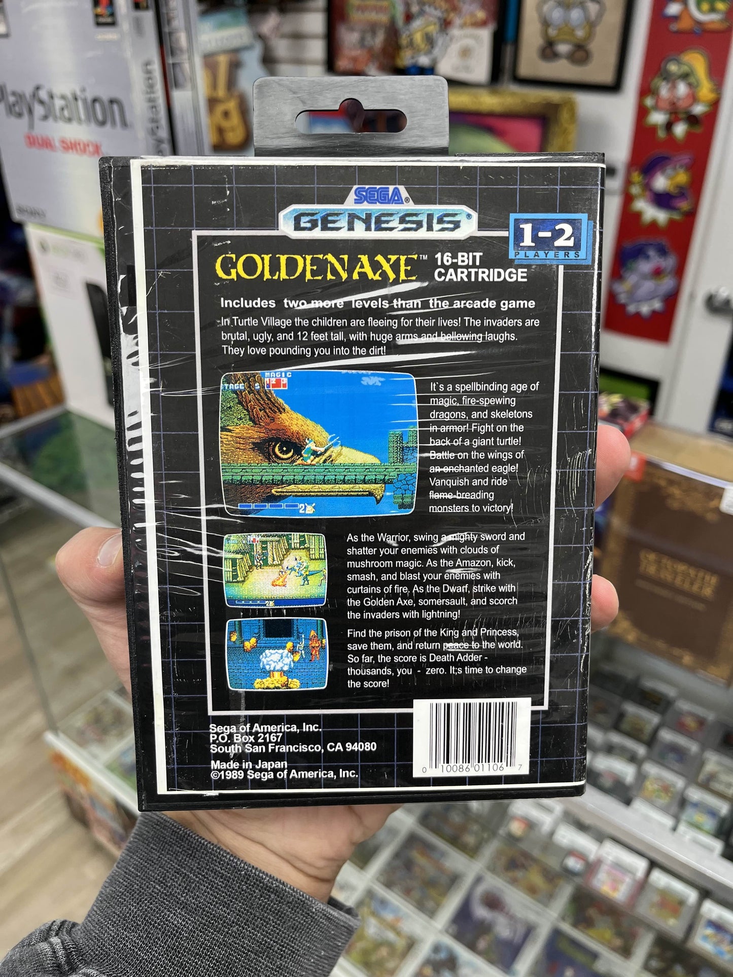 Golden Axe Sega Genesis