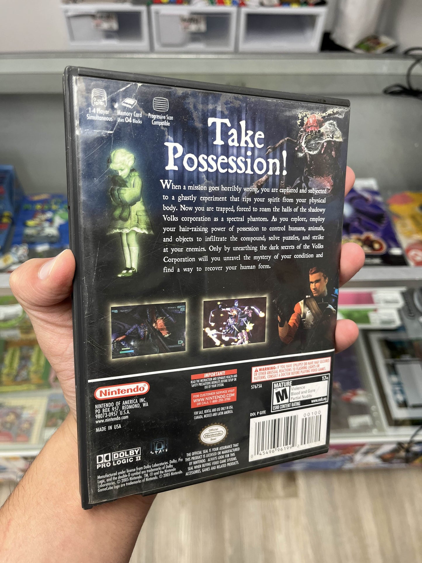 Geist GameCube Boxed