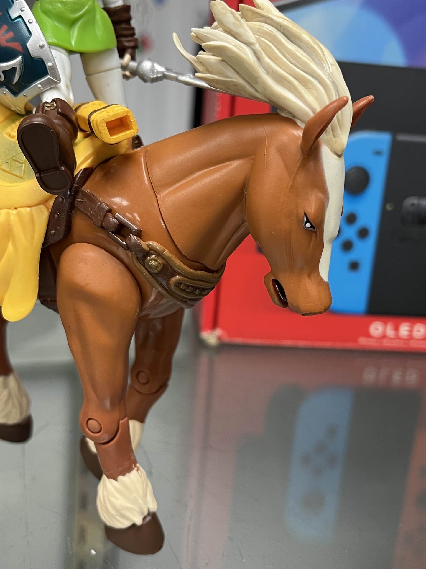 Zelda Ocarina of Time Link & Epona Figure RARE