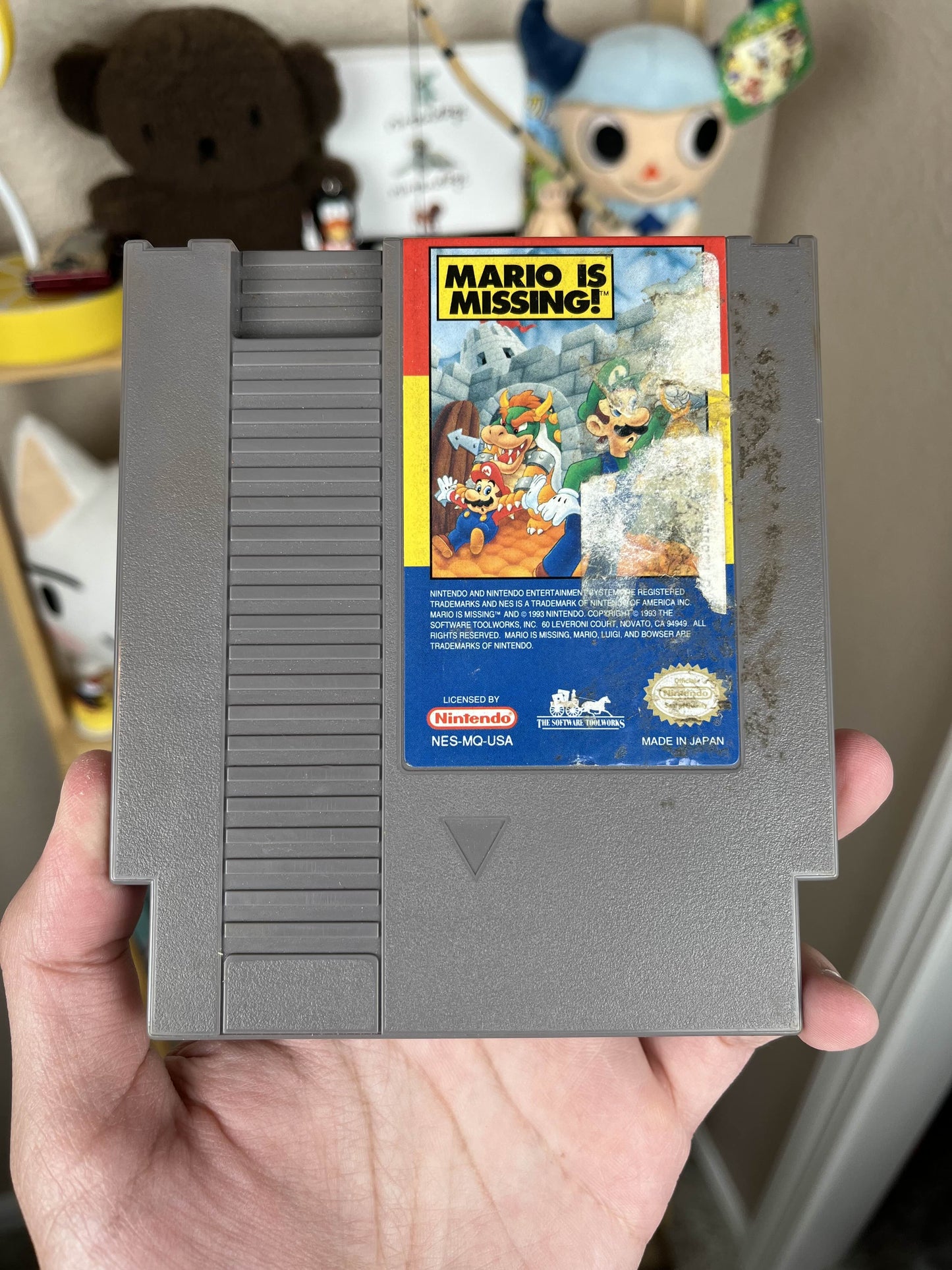 Mario Is Missing NES Boxed