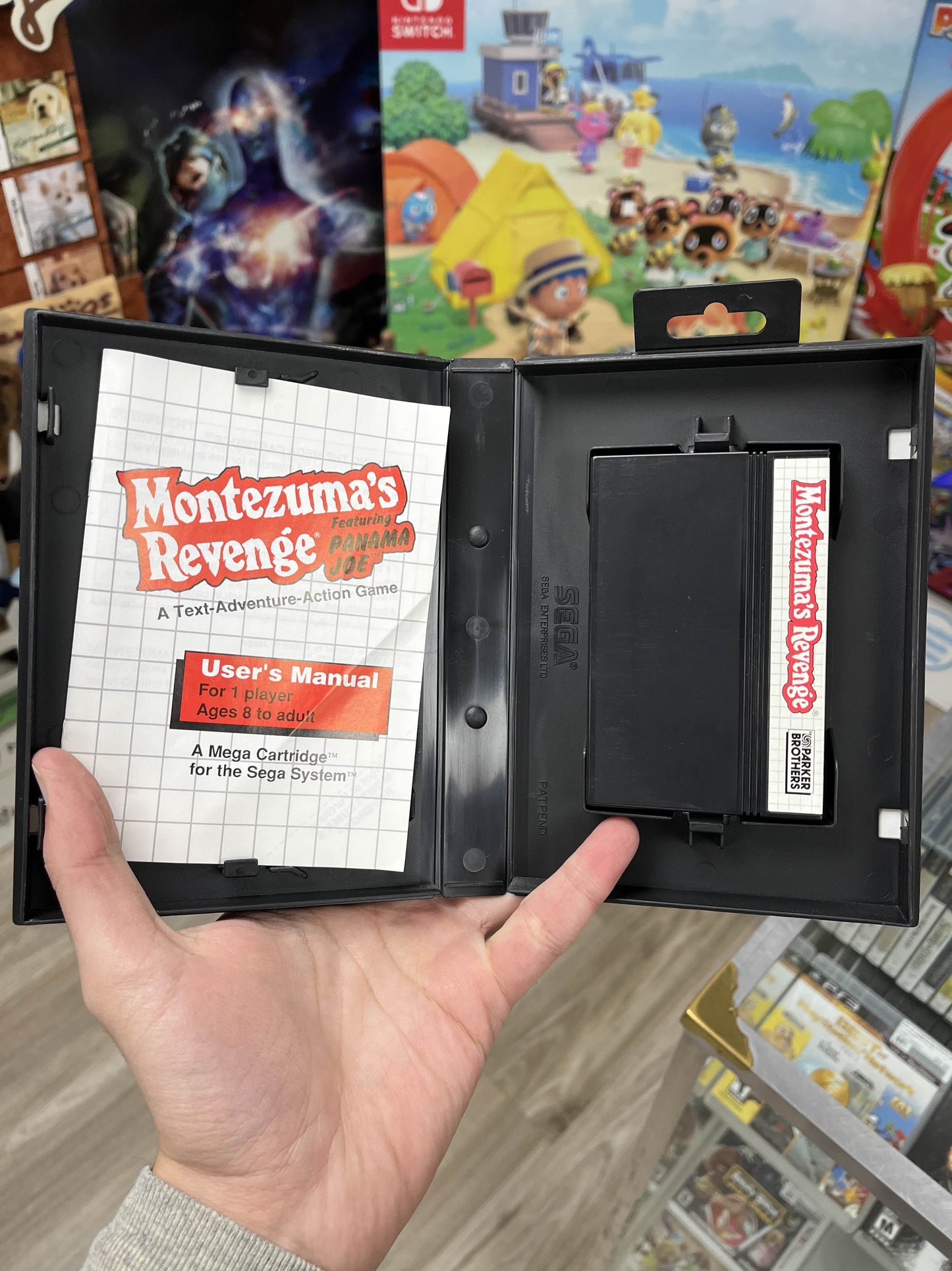 Montezuma's Revenge Sega CIB