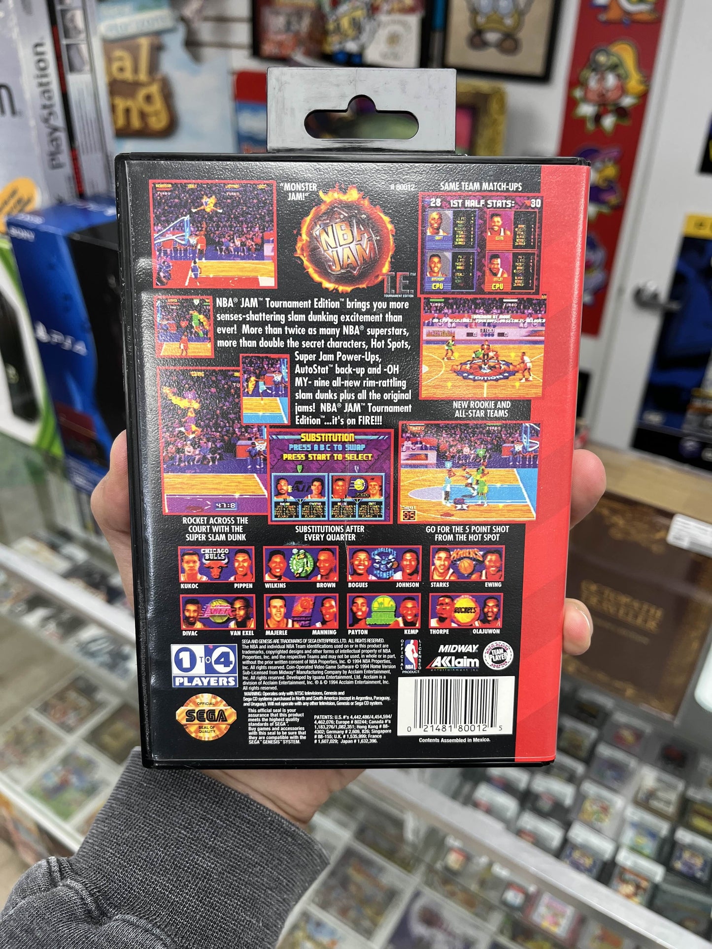 NBA Jam Sega Genesis Complete