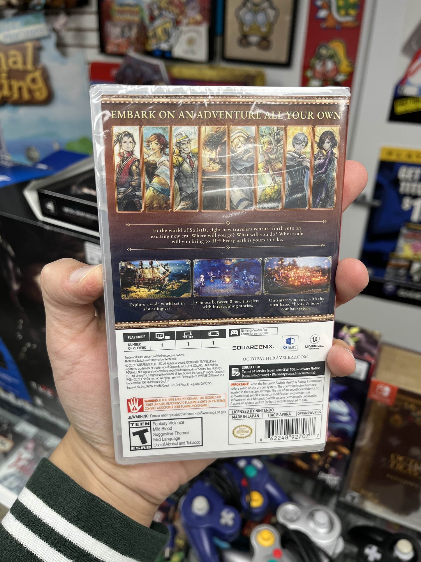 Octopath Traveler II Switch Sealed
