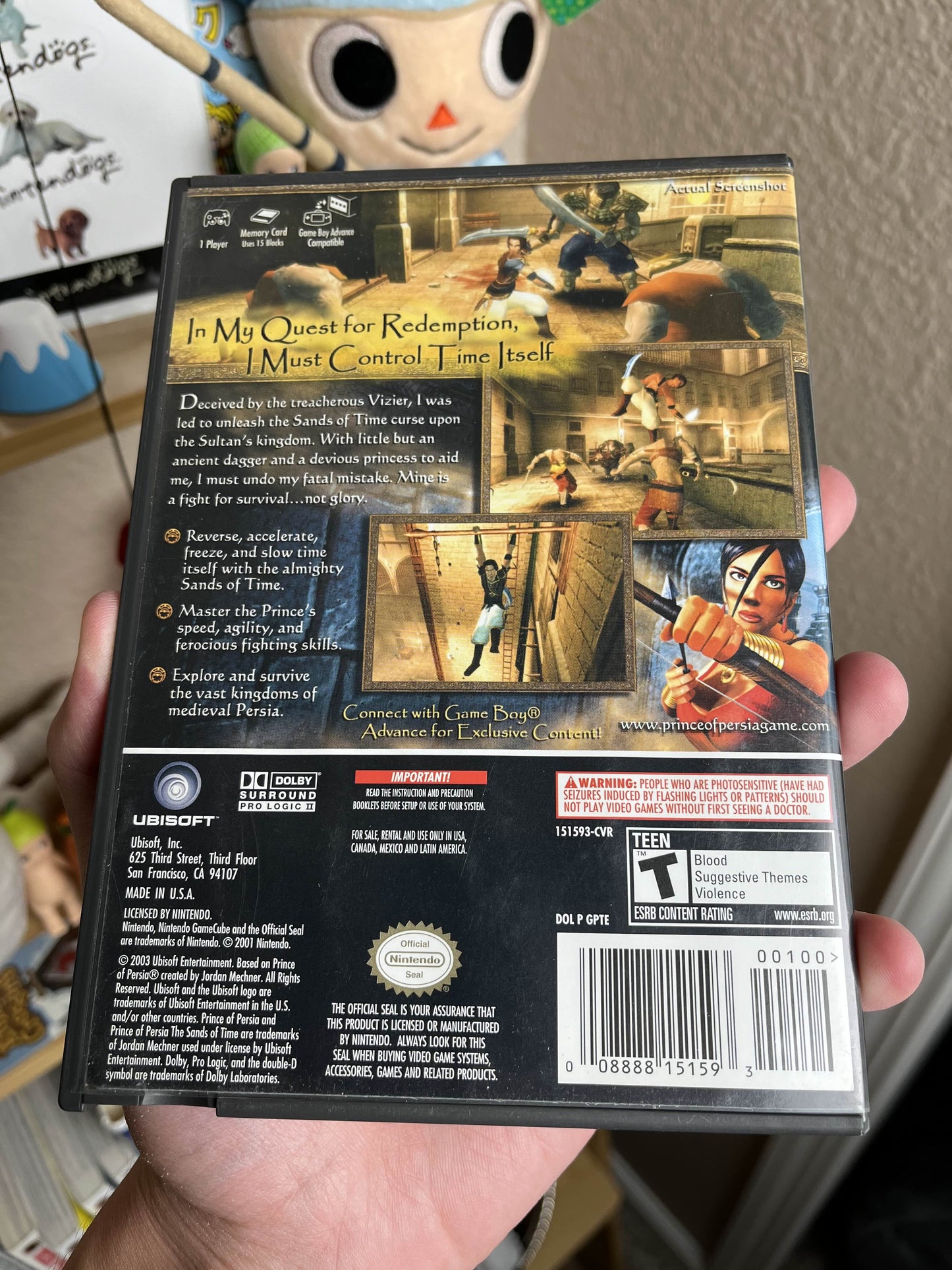 Prince of Persia GameCube CIB Clean