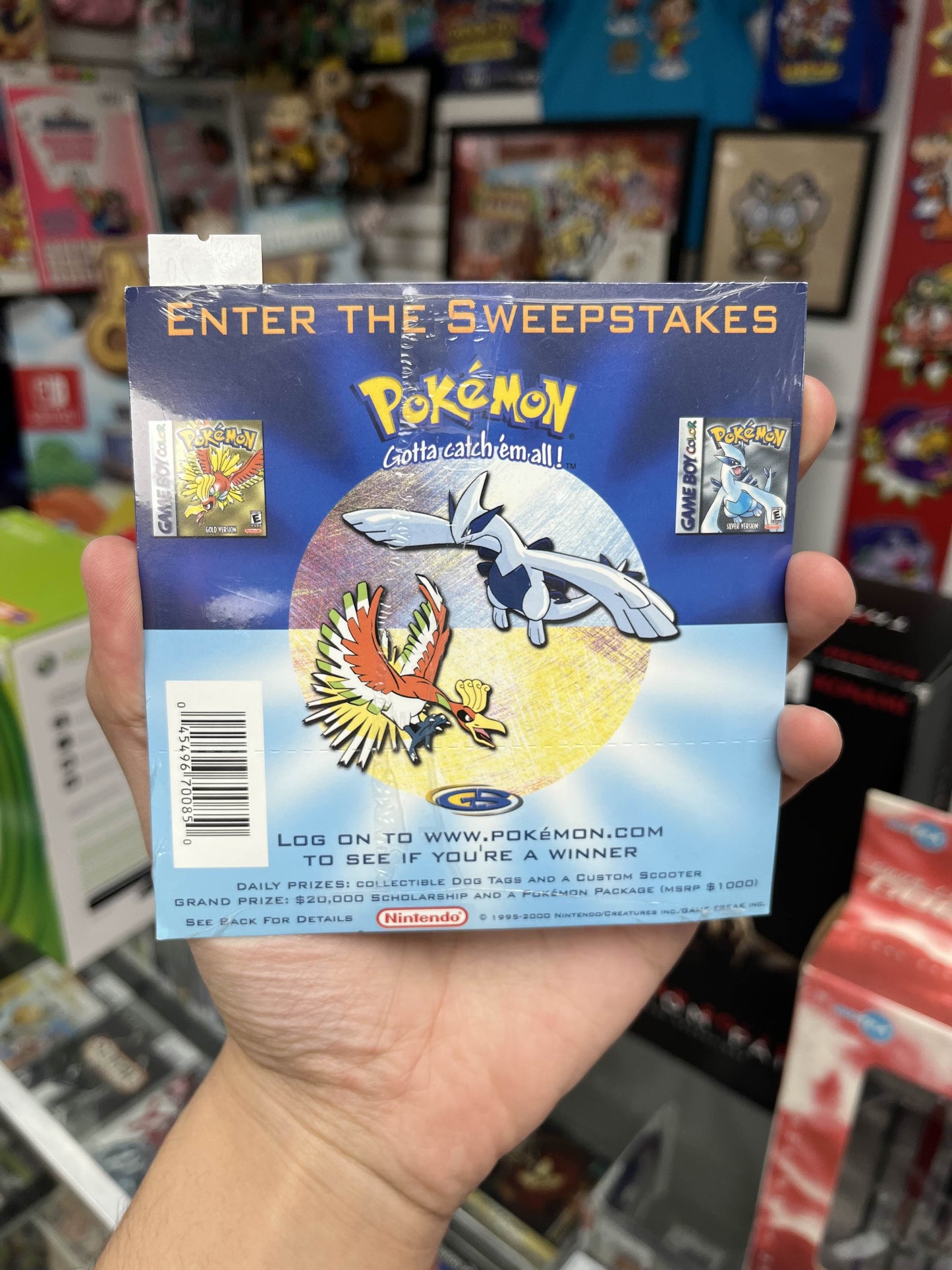 Pokemon Gold & Silver Promo CD *Sealed*