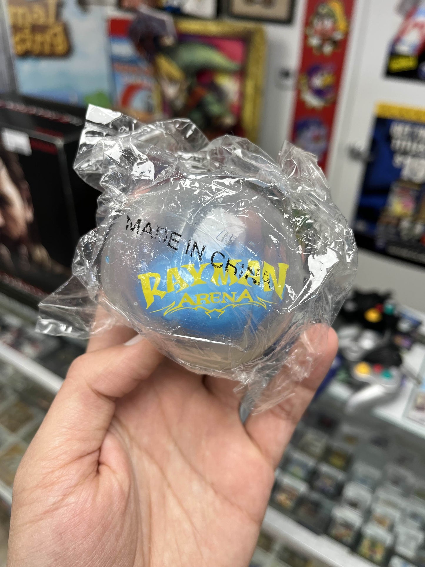 Rayman Arena GameCube Promotional Squishy Ball *New* SUPER RARE