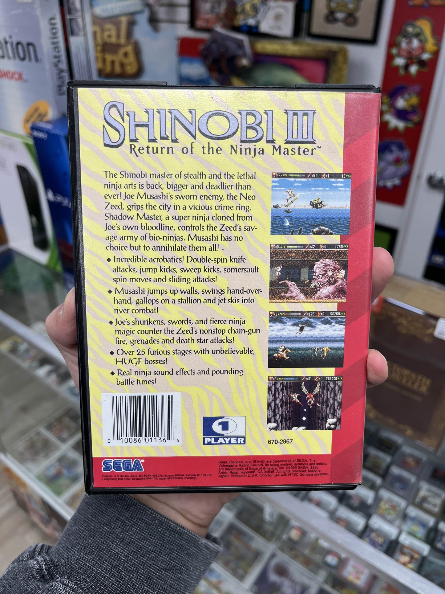 Shinobi III Sega Genesis Complete