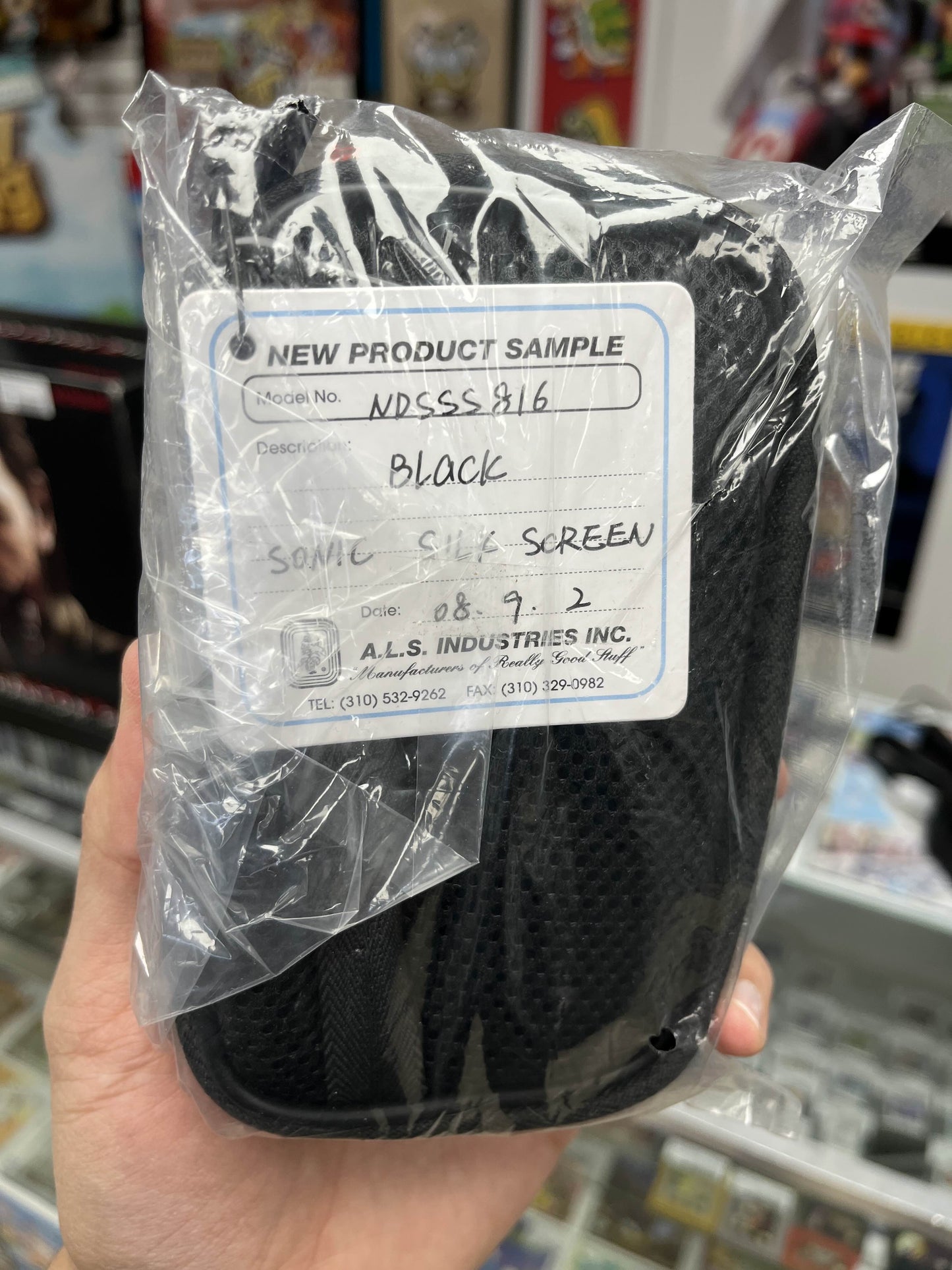 Sonic Nintendo DS PROTOTYPE Pouch! Never released! 1 of 1