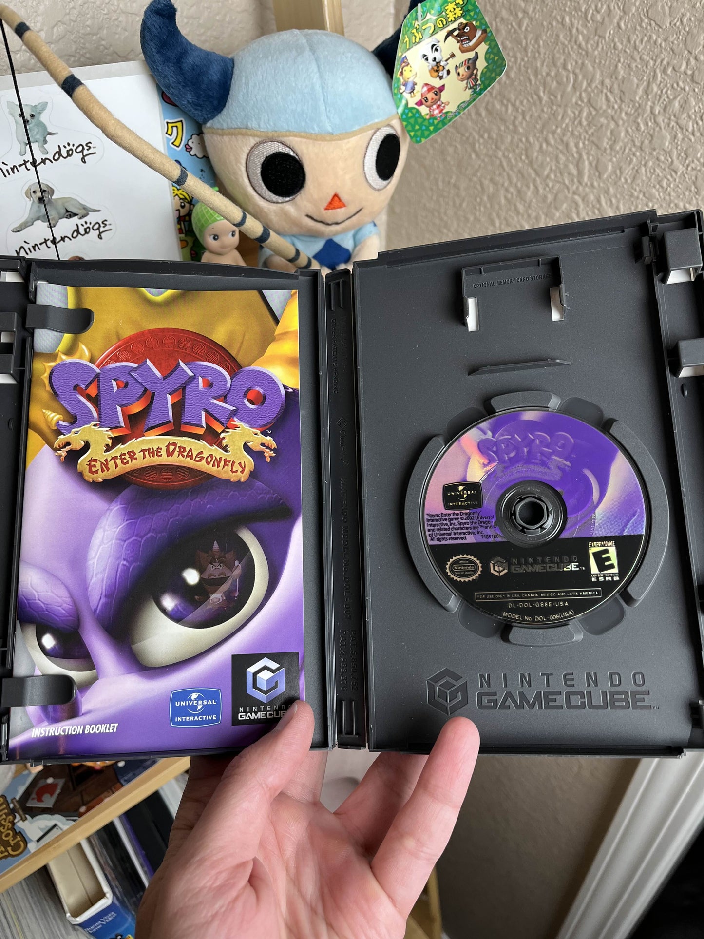 Spyro Enter the Dragonfly GameCube CIB Clean
