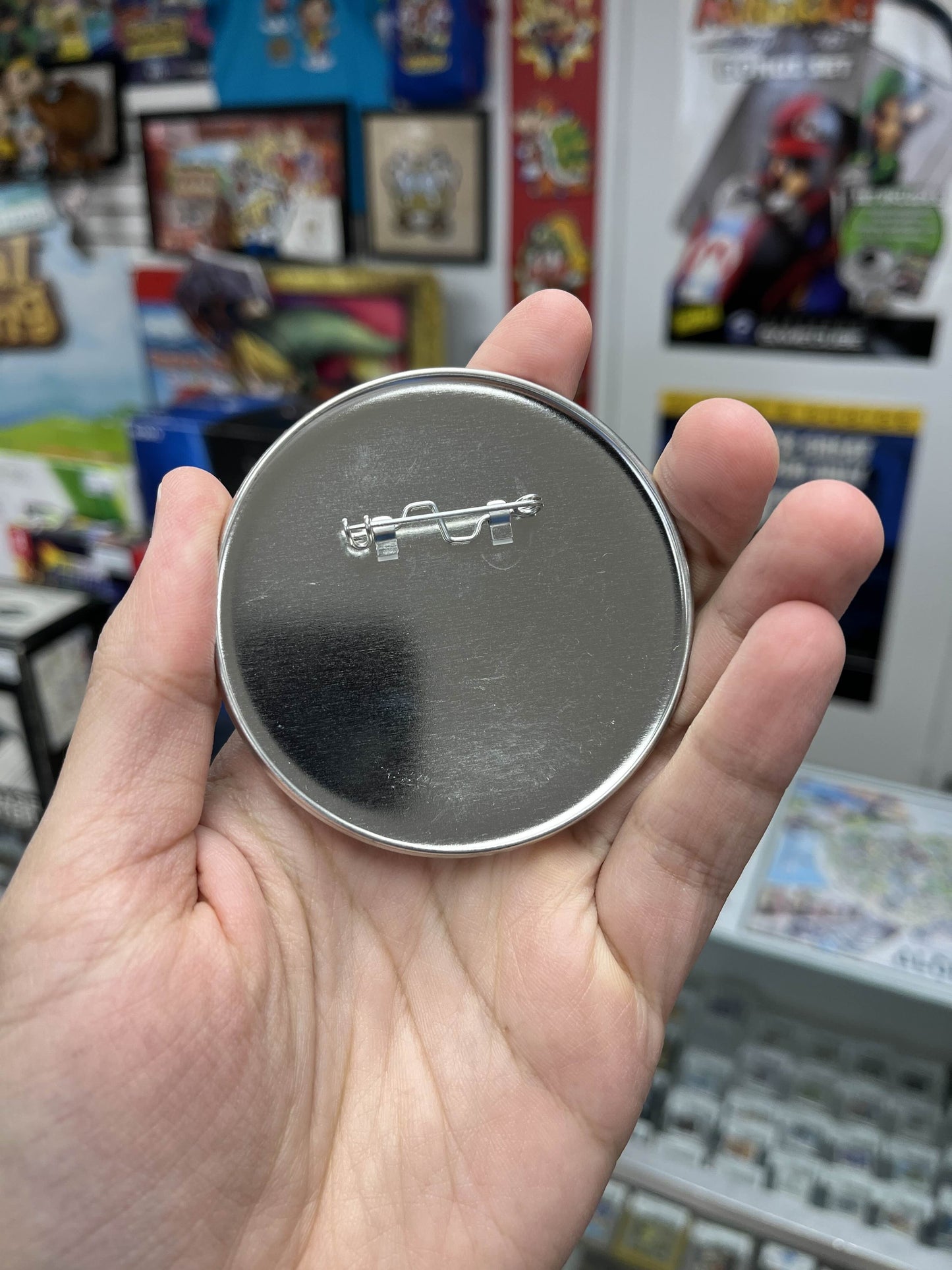 Super Mario Strikers Charged Promotional Pin