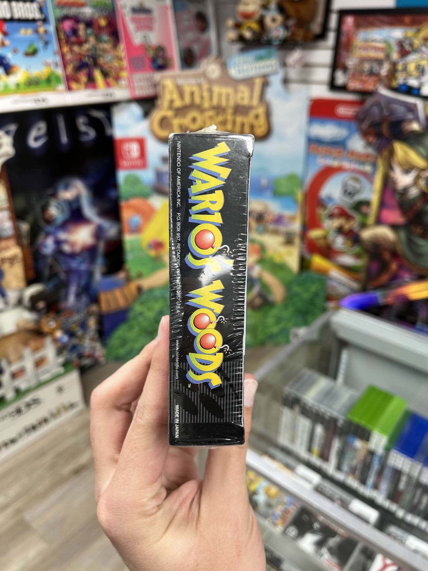 Wario's Woods SNES Sealed