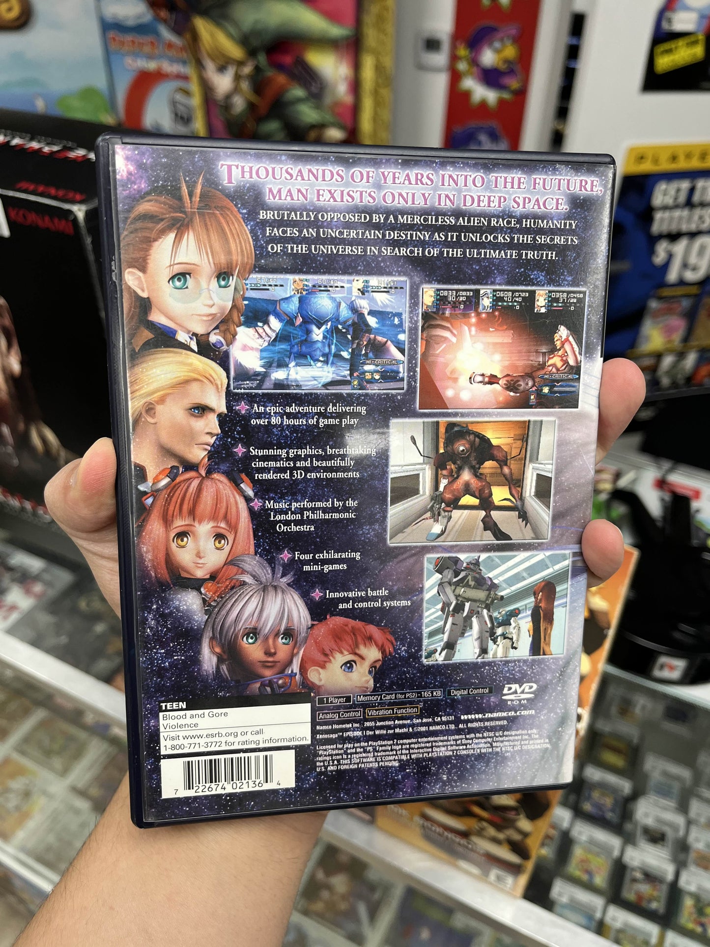 Xenosaga PS2 Complete Clean