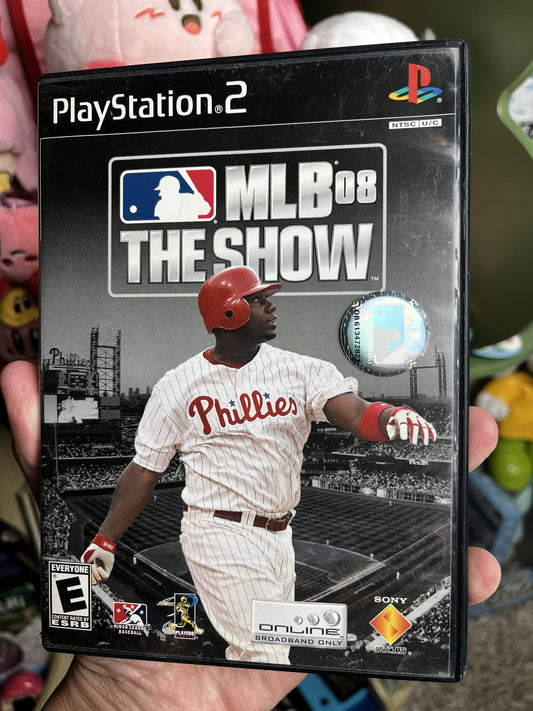 MLB 08 The Show PS2 CIB Clean