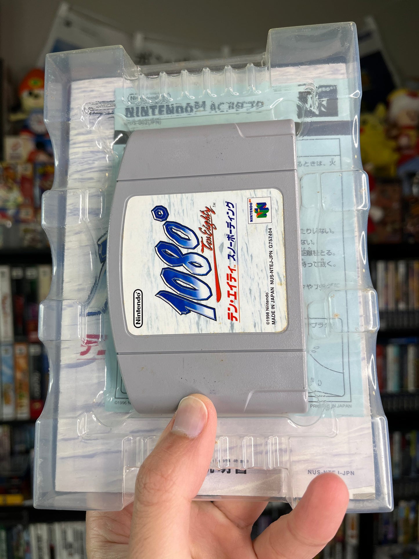 1080 Snowboarding Japanese N64 Complete