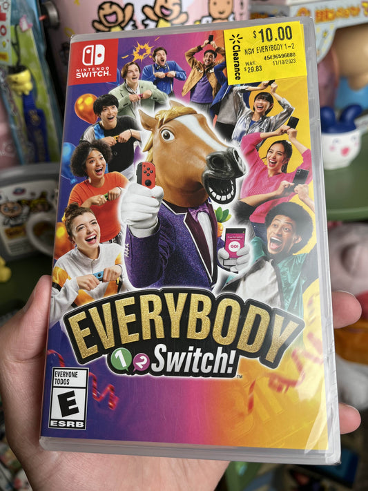 Everybody 1 2 Switch Brand New Sealed