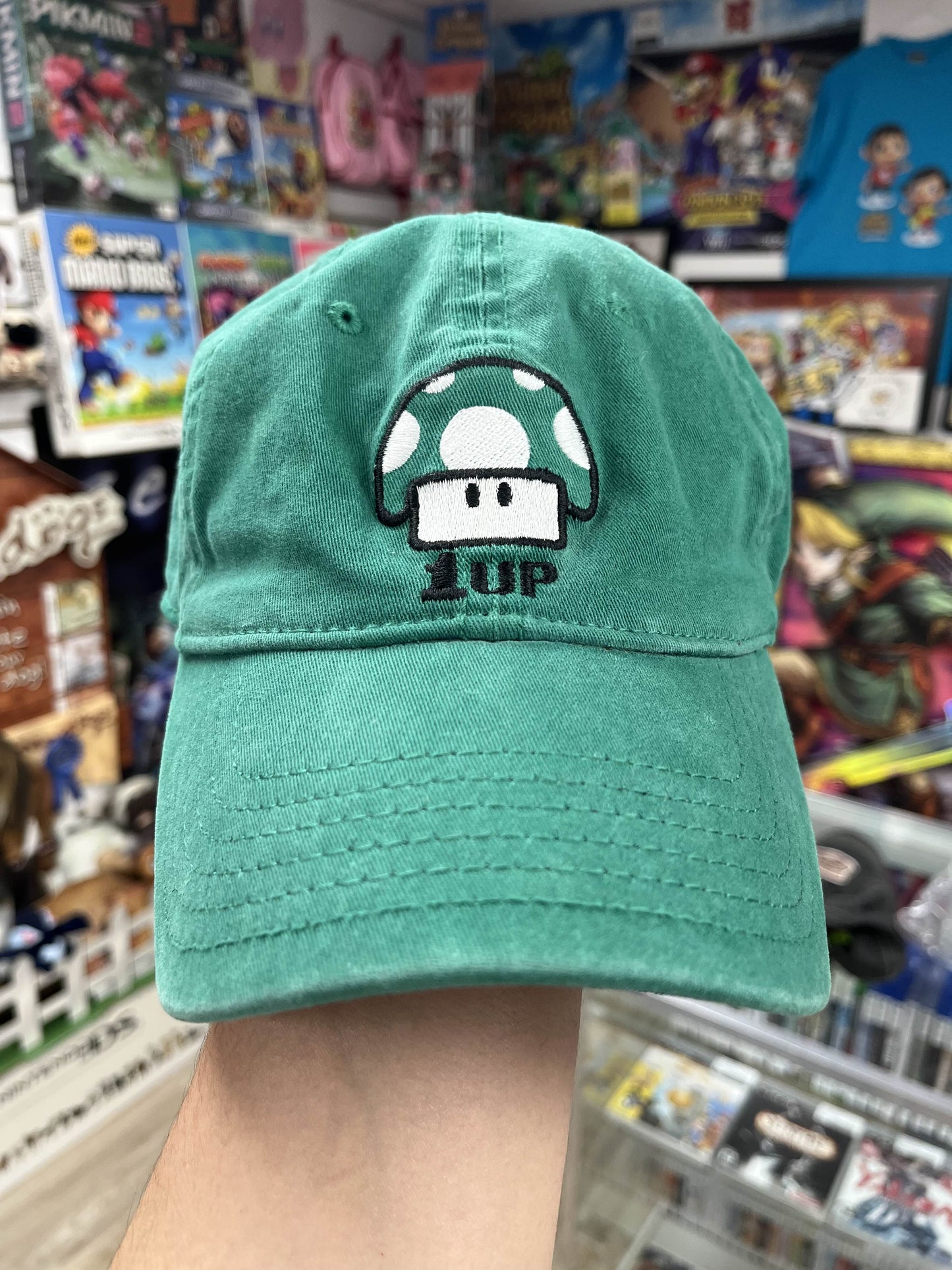 Vintage 2000's Nintendo 1-Up Mushroom Hat
