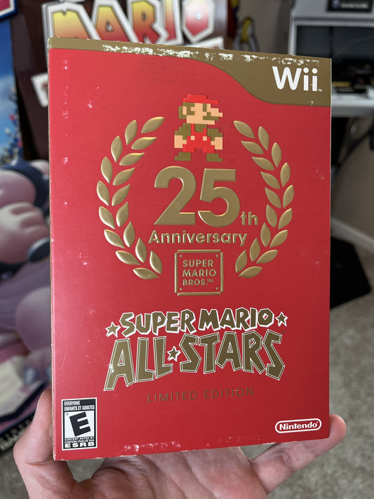 Super Mario All Stars Limited Edition Wii SEALED