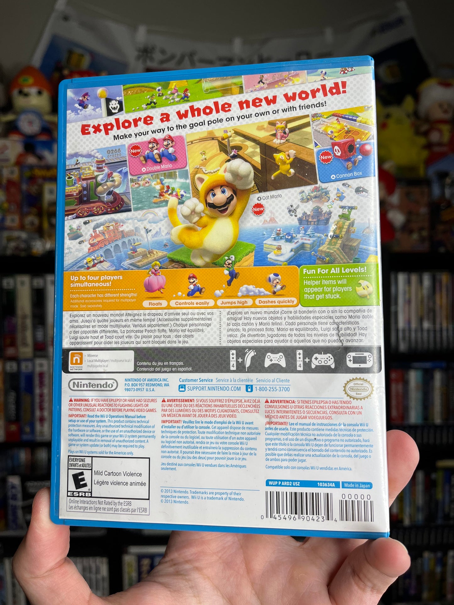 Super Mario 3D World Wii U