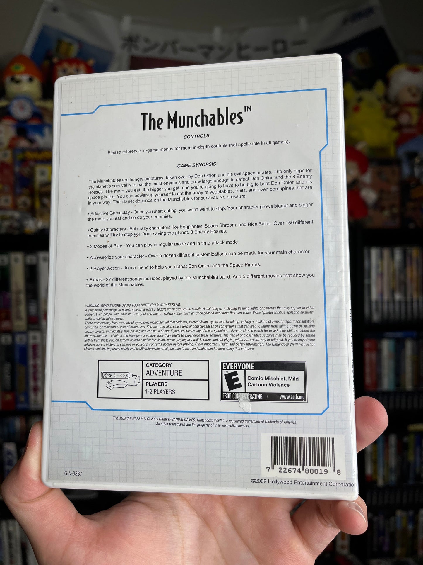 The Munchables Wii CIB