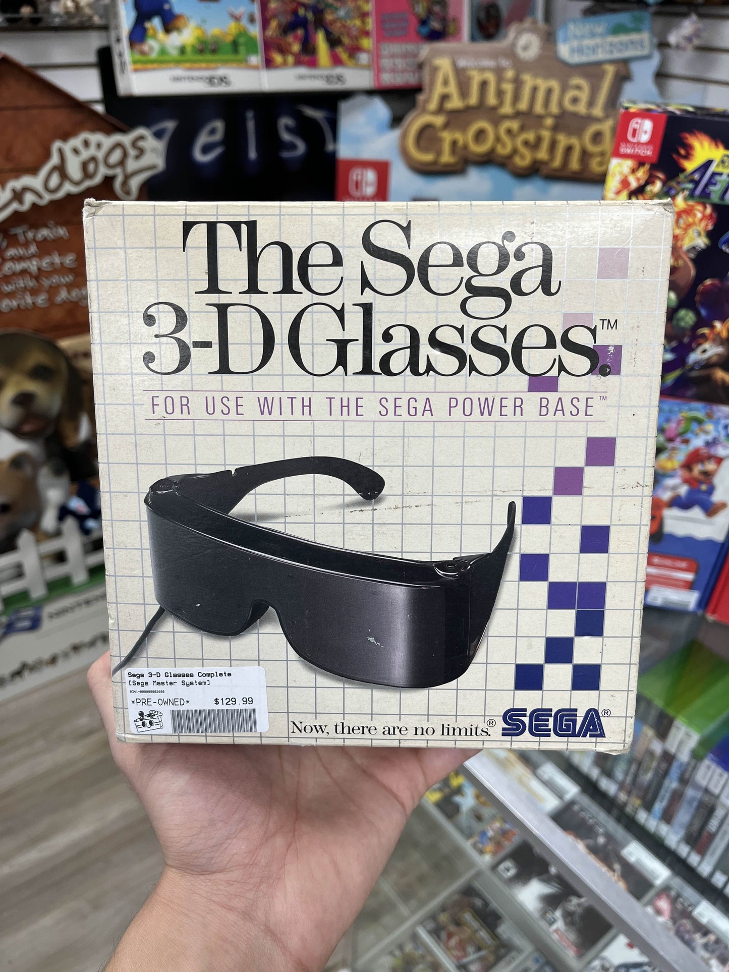 Sega 3-D Glasses Boxed Complete