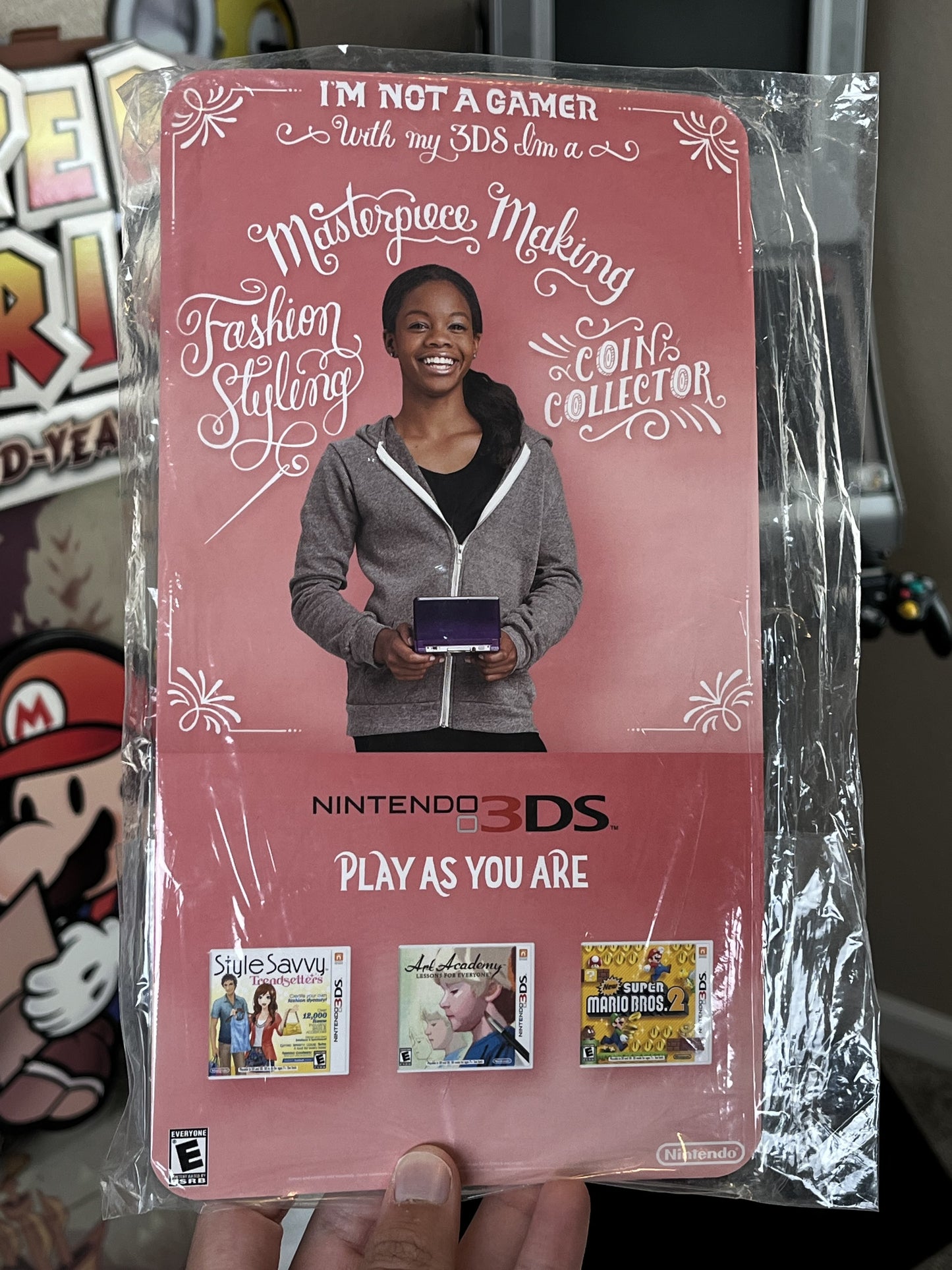 3DS Store Display Countertop Standee SEALED